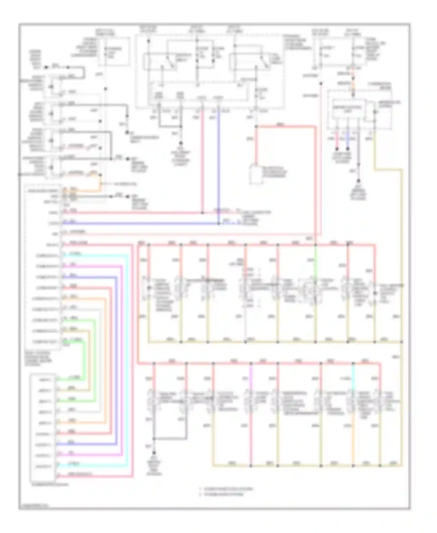 Frontier Nissan D40 (2004-2010): Instrument illumination circuit