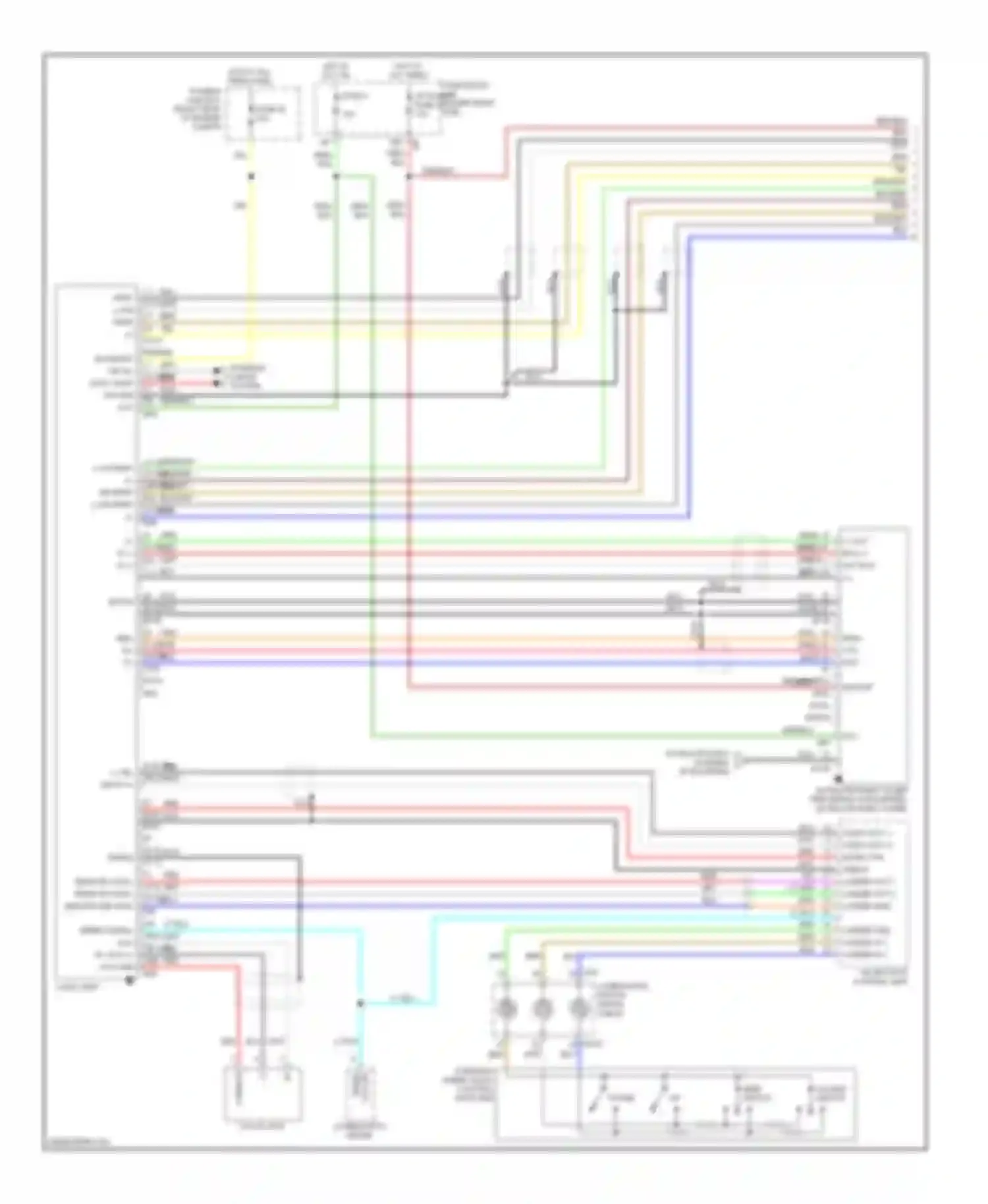 Frontier Nissan D40 (2004-2010): Premium sound radio circuit, crew cab (1 of 2)