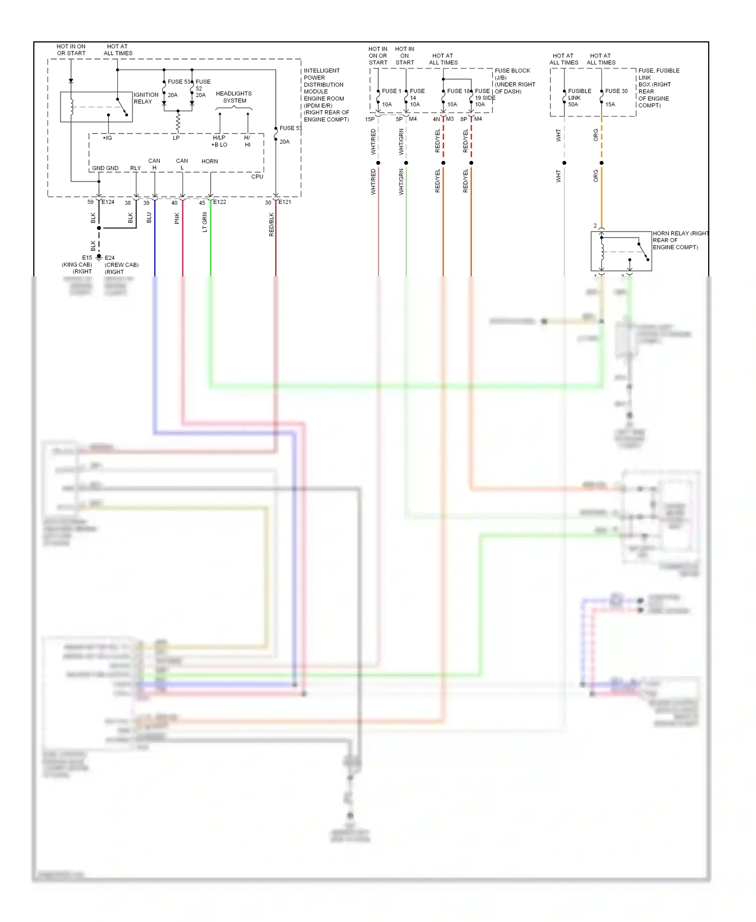 Wiring diagram blk for Nissan Frontier D40 (2004-2010) (9 of 74)