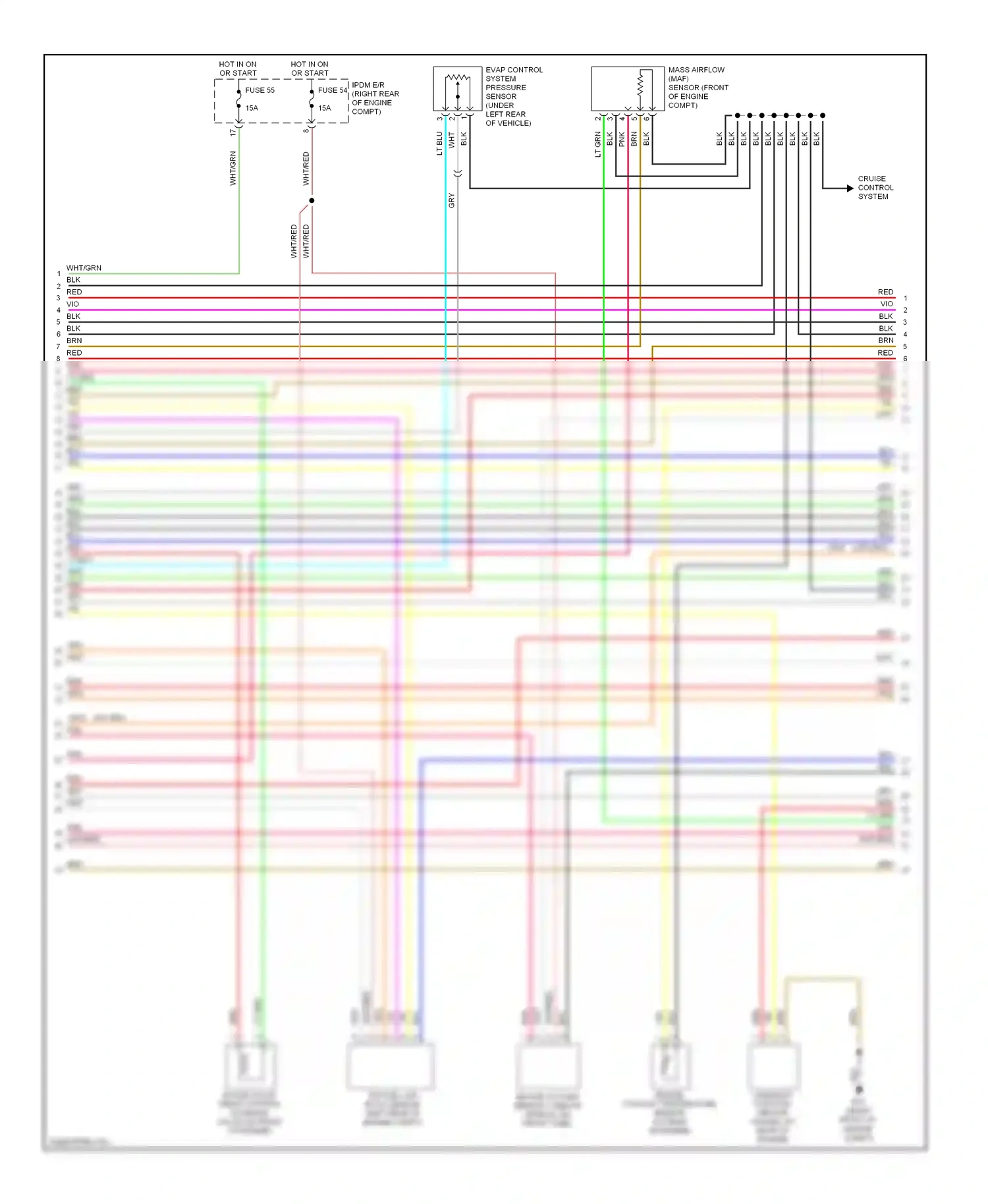 Wiring diagram blk for Nissan Frontier D40 (2004-2010) (17 of 74)