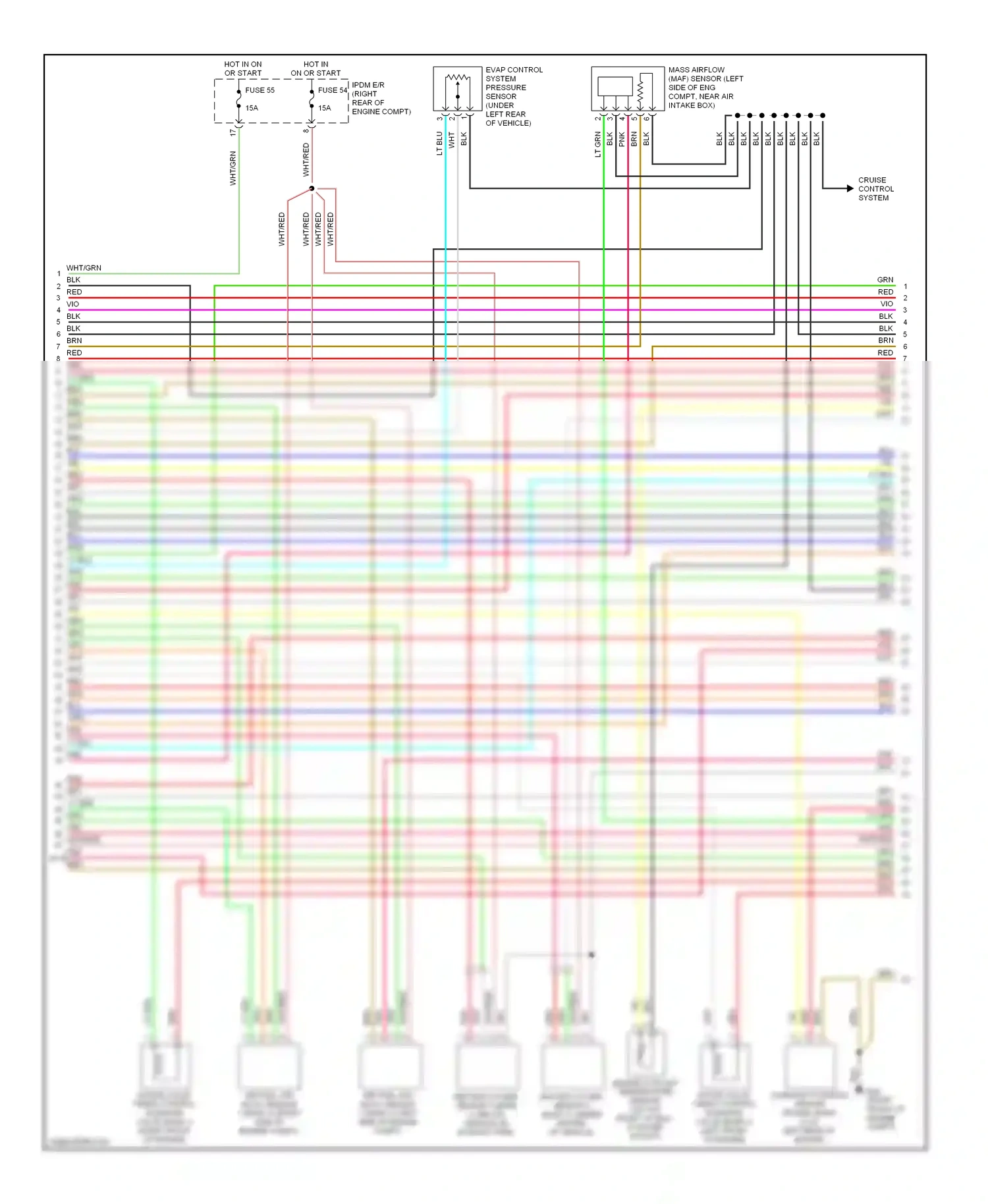 Wiring diagram blu for Nissan Frontier D40 (2004-2010) (29 of 65)