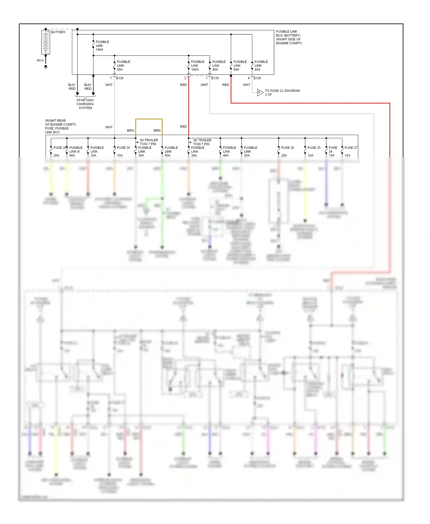 Wiring diagram brn for Nissan Frontier D40 (2004-2010) (30 of 48)