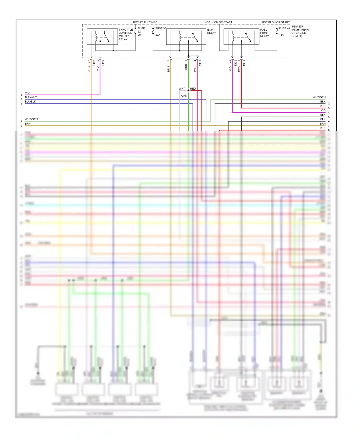 Wiring diagram grn for Nissan Frontier D40 (2004-2010) (14 of 69)