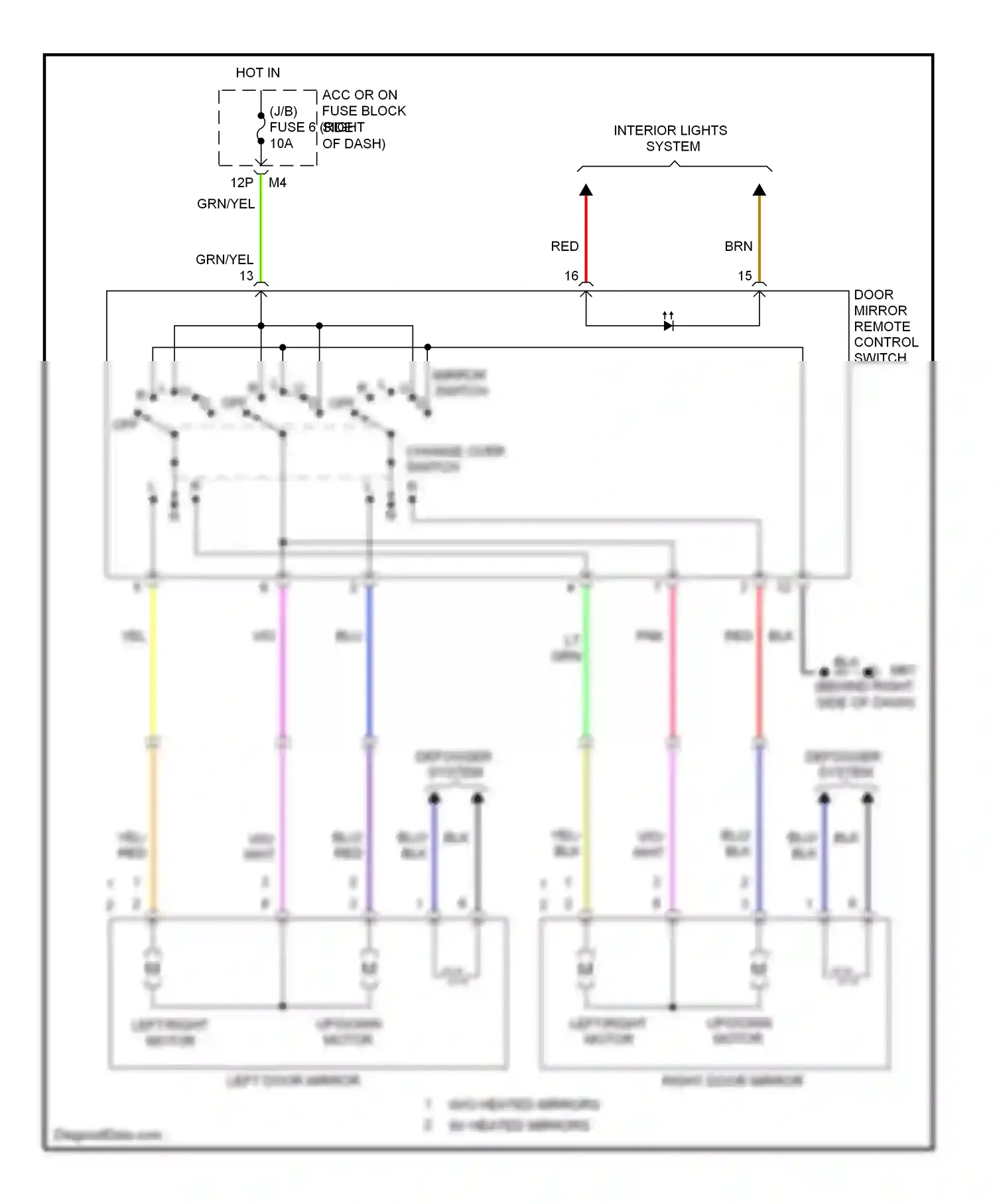 Wiring diagram grn for Nissan Frontier D40 (2004-2010) (46 of 69)