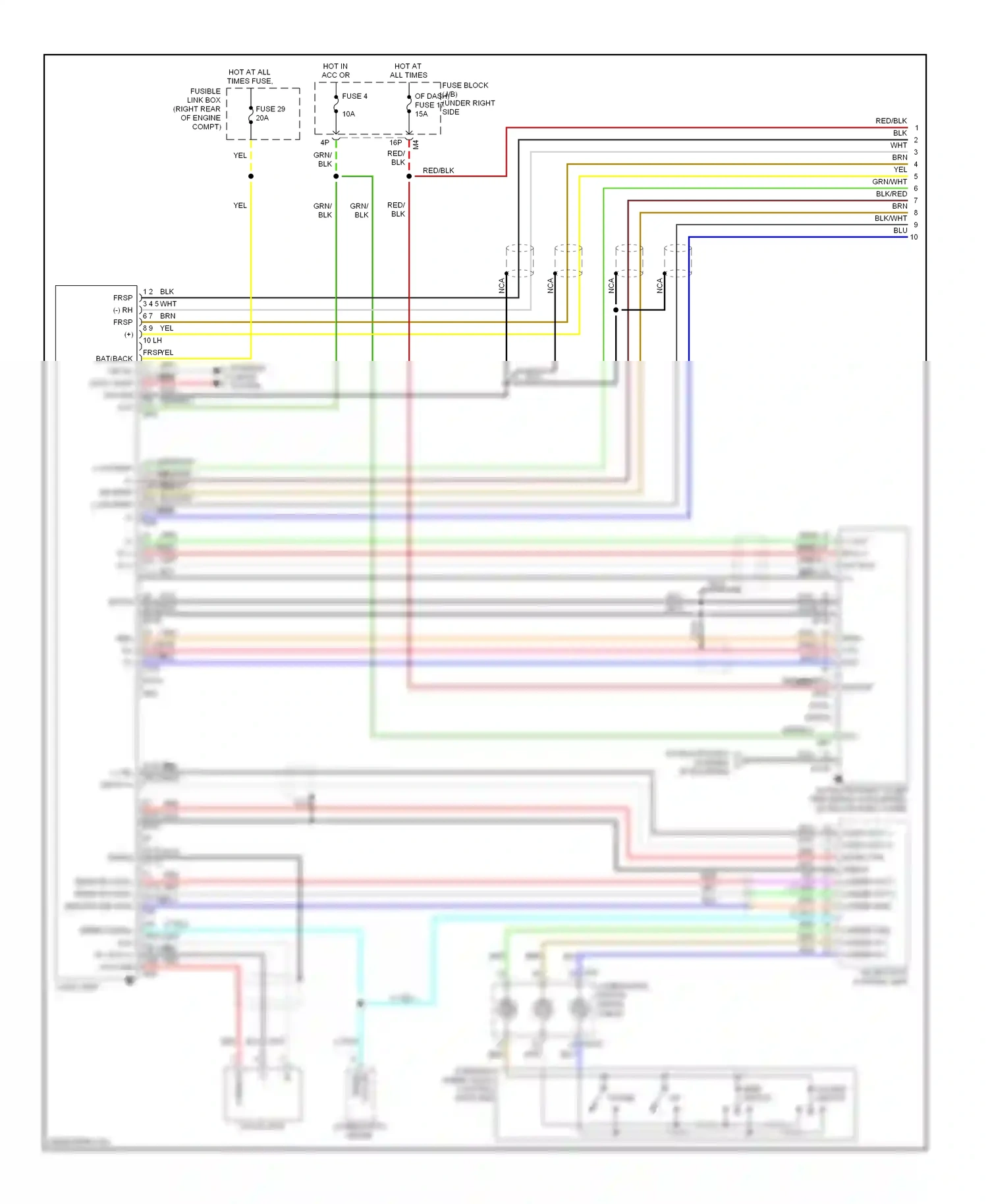 Wiring diagram gry for Nissan Frontier D40 (2004-2010) (46 of 60)