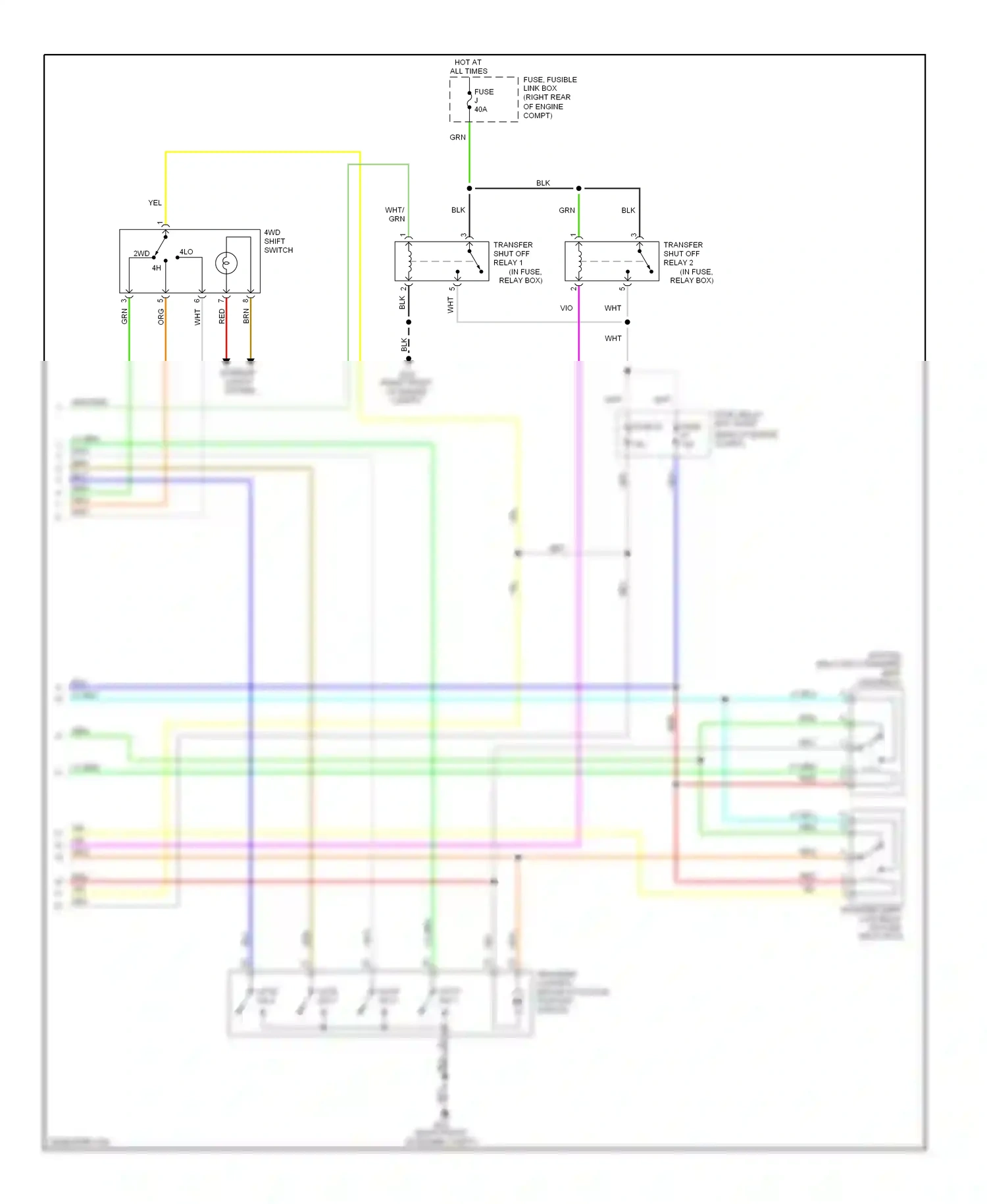 Wiring diagram lt blu for Nissan Frontier D40 (2004-2010) (42 of 49)