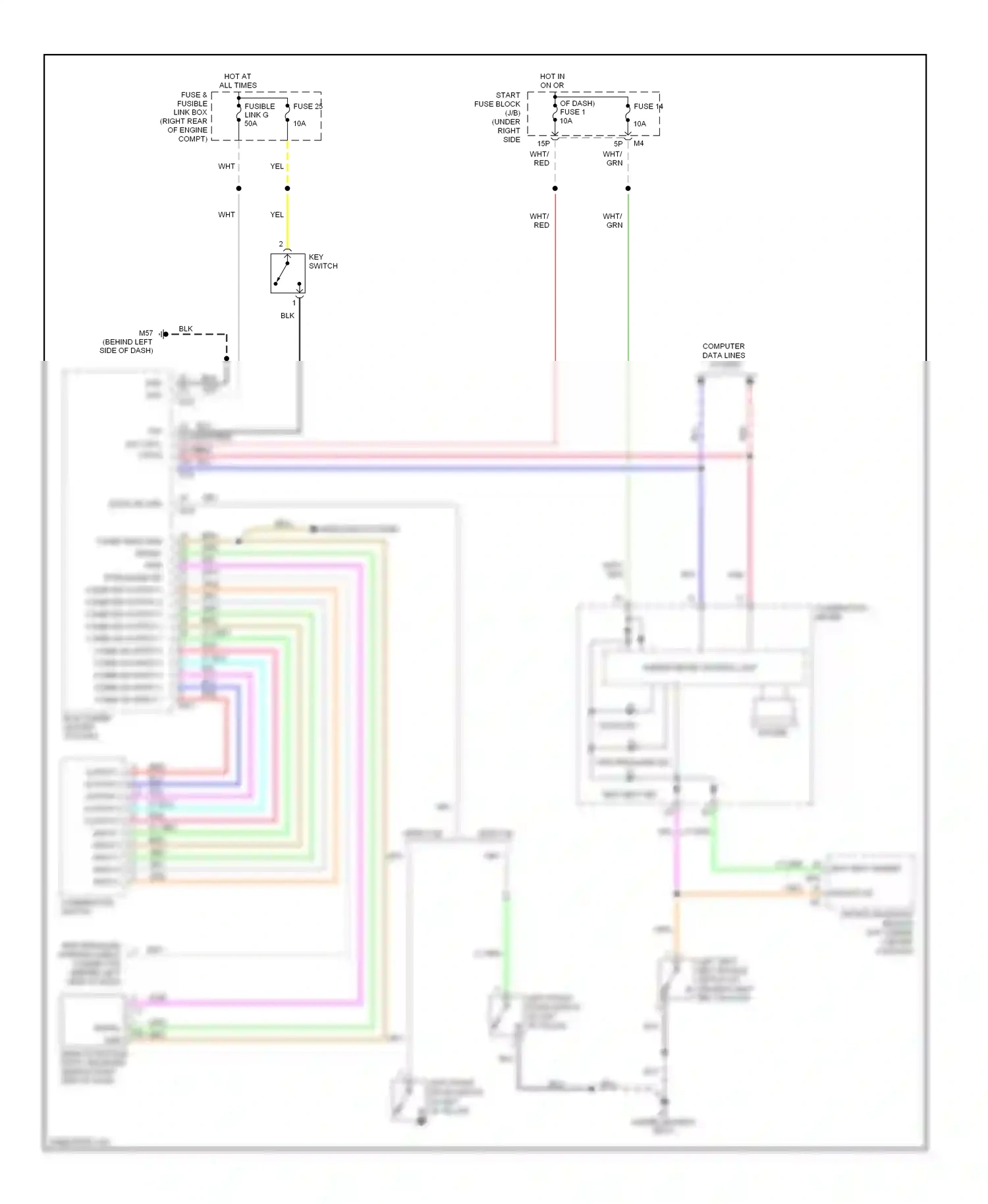 Wiring diagram lt grn for Nissan Frontier D40 (2004-2010) (53 of 53)