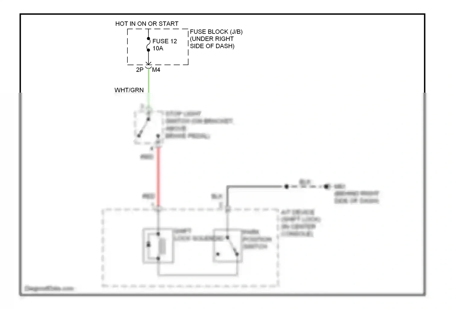 Wiring diagram red for Nissan Frontier D40 (2004-2010) (47 of 60)