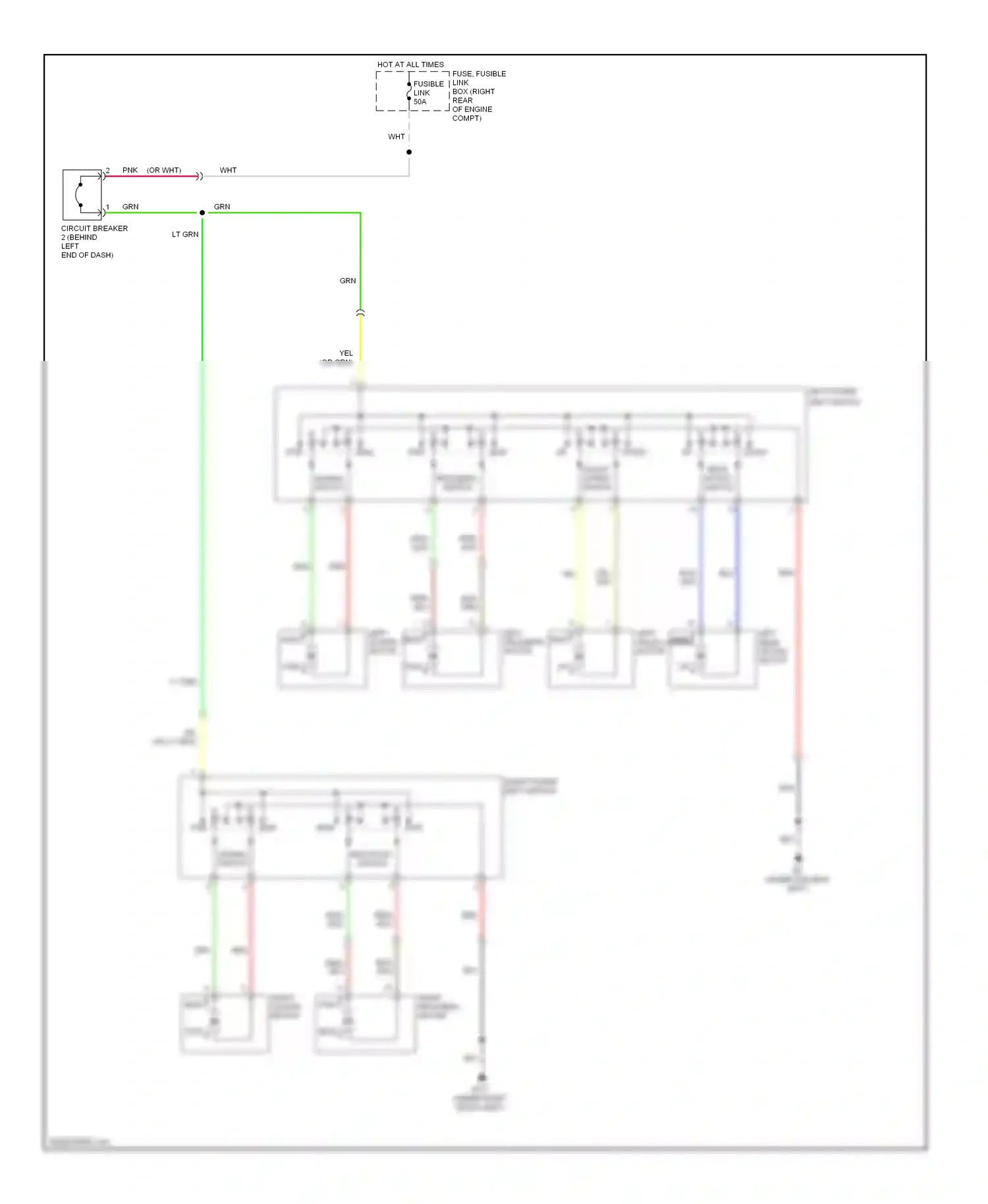 Wiring diagram red for Nissan Frontier D40 (2004-2010) (38 of 60)