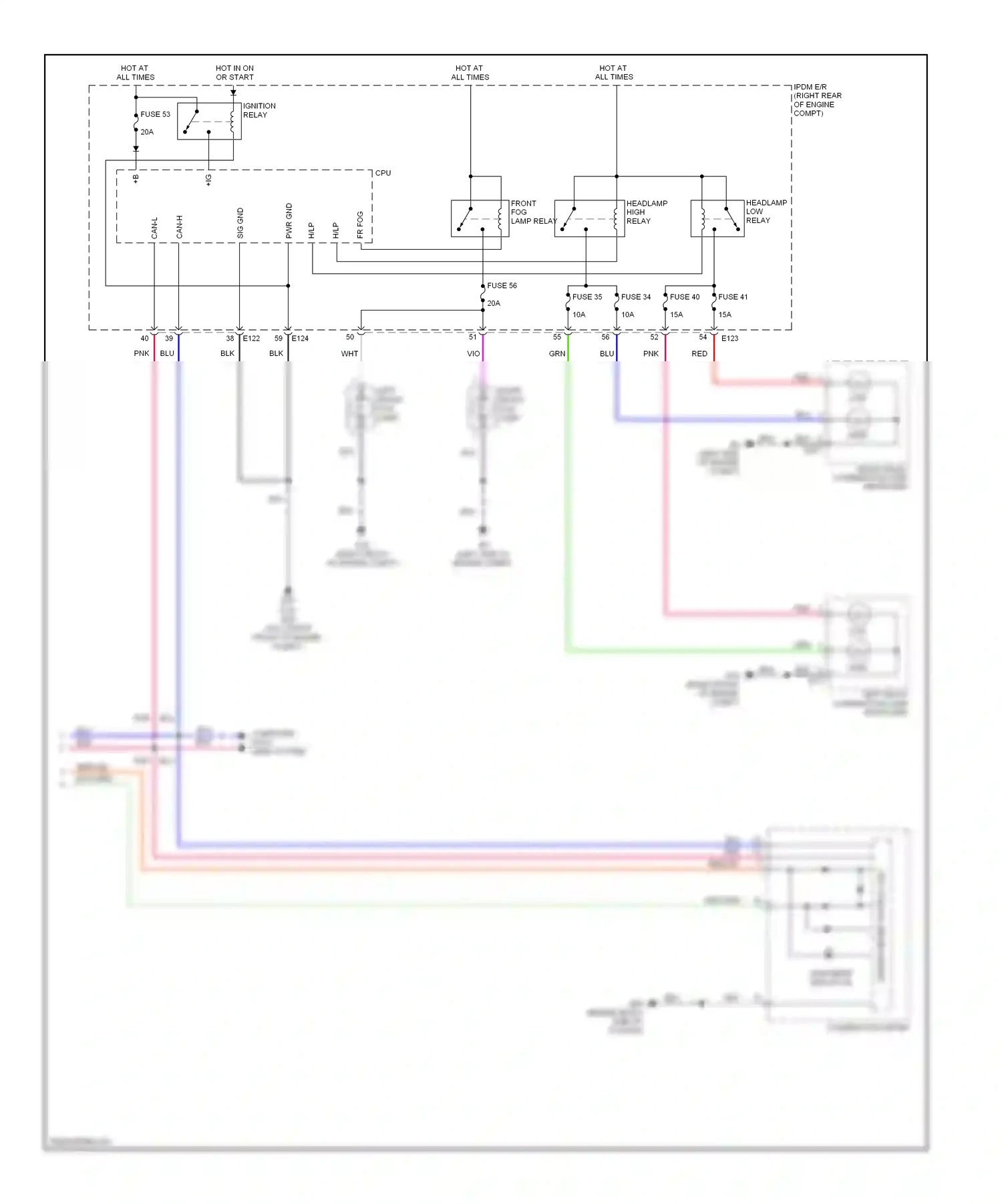 Wiring diagram wht for Nissan Frontier D40 (2004-2010) (28 of 68)