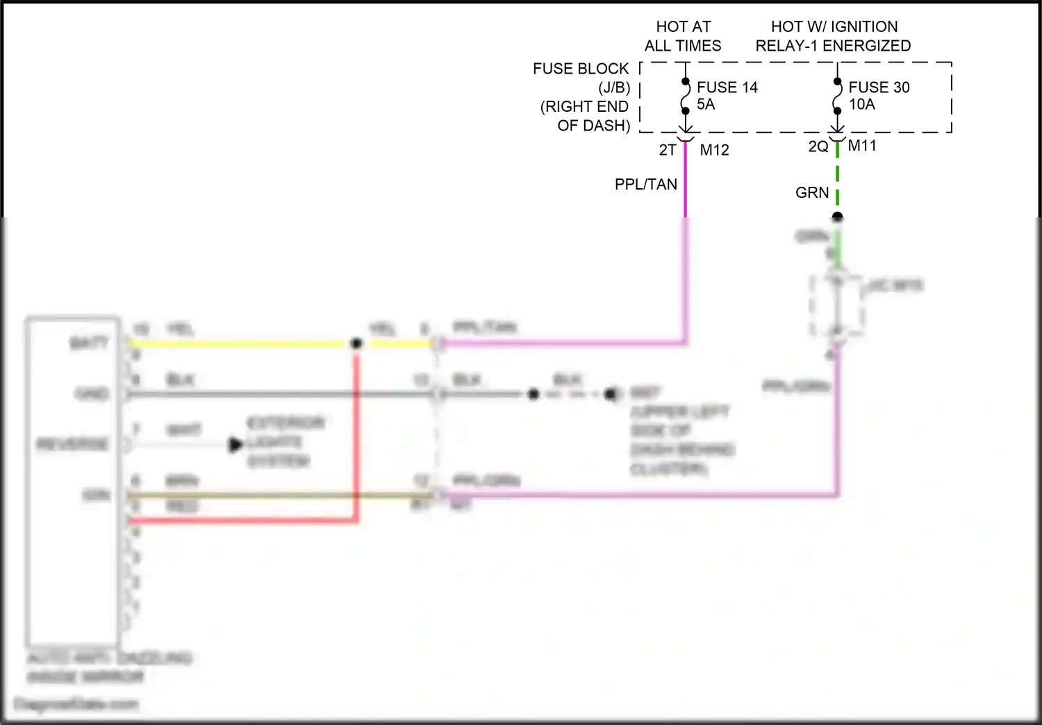 Wiring diagram blk for Nissan Frontier D41 (2021-2024) (71 of 110)