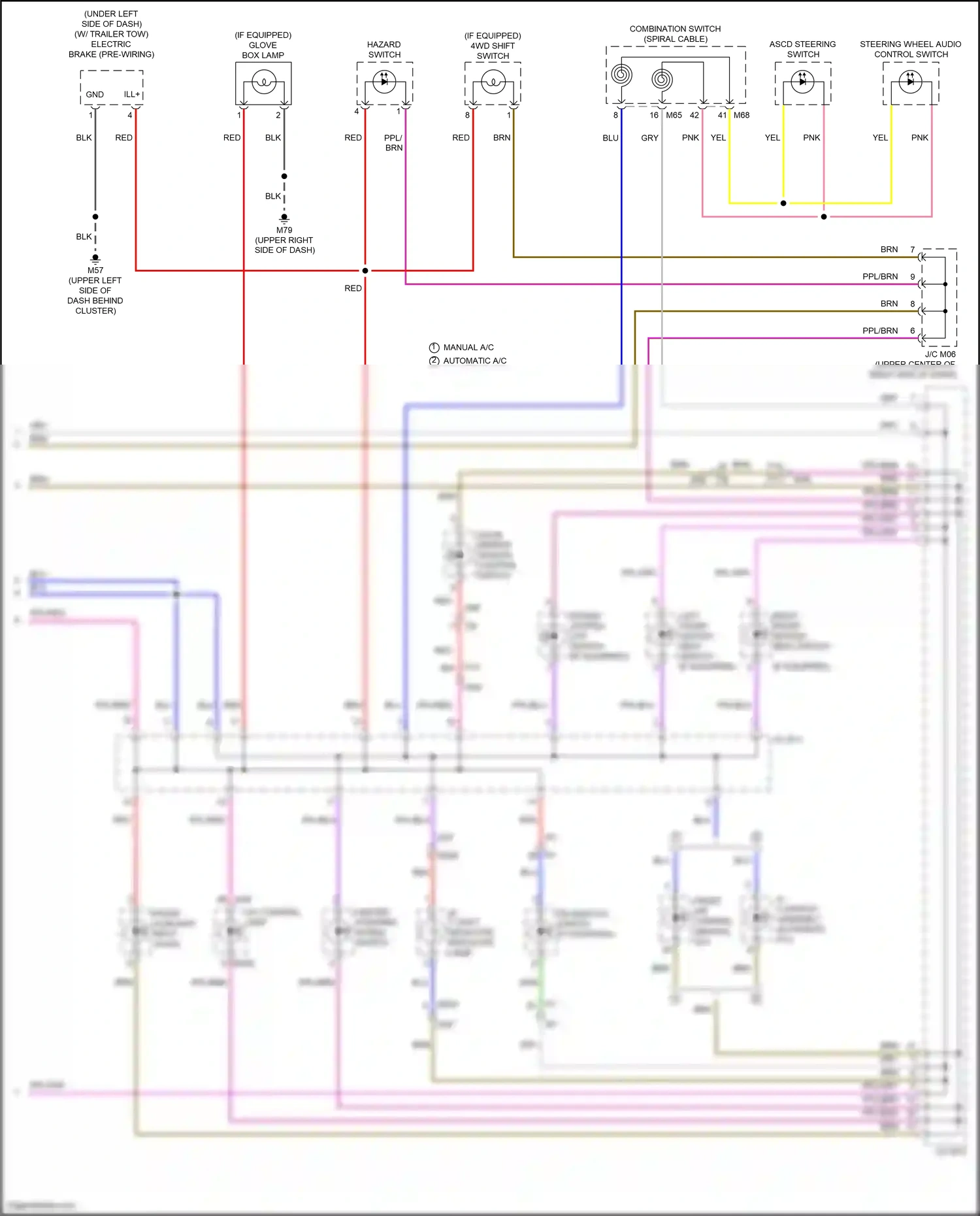 Wiring diagram blk for Nissan Frontier D41 (2021-2024) (9 of 110)