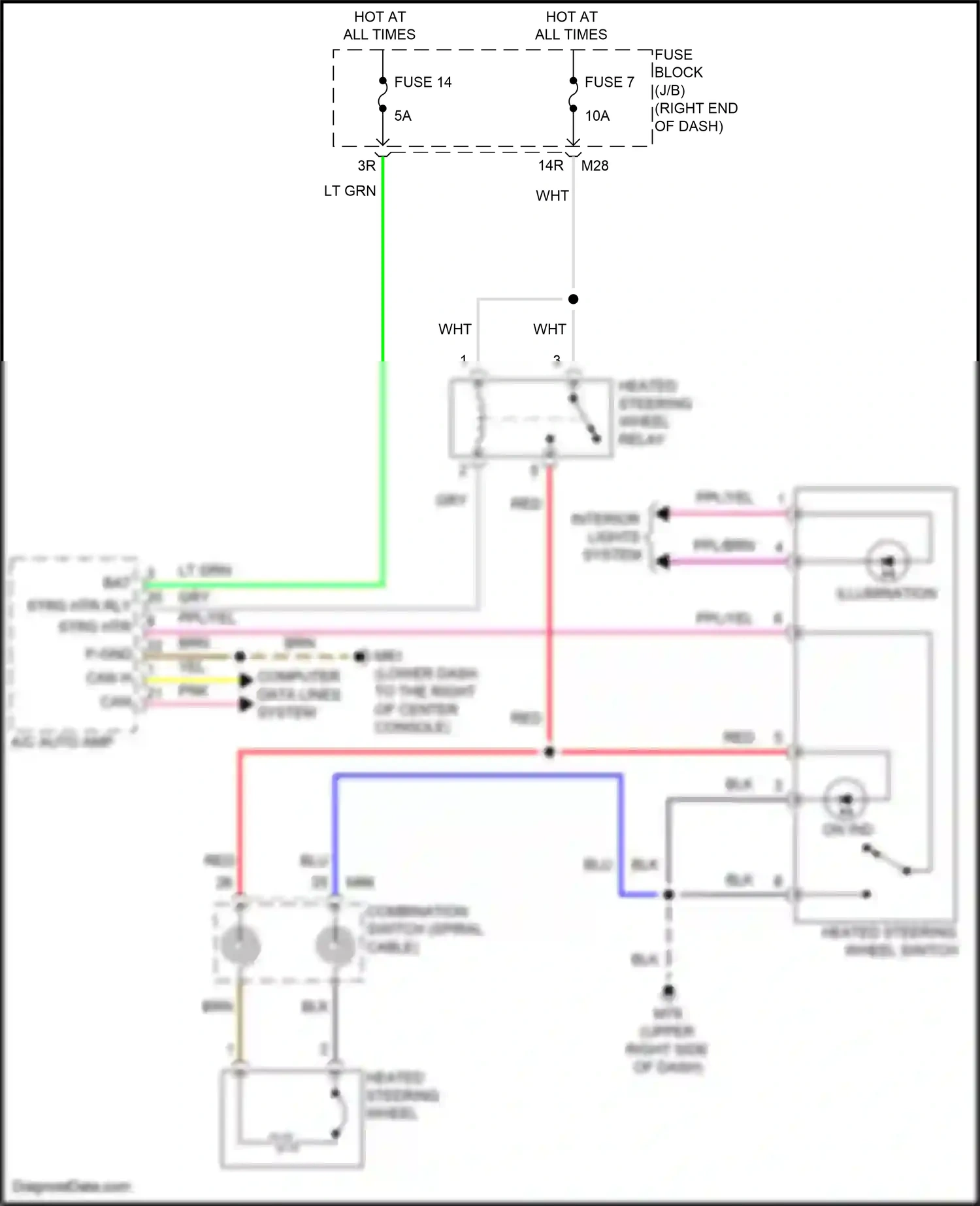 Wiring diagram blu for Nissan Frontier D41 (2021-2024) (7 of 99)
