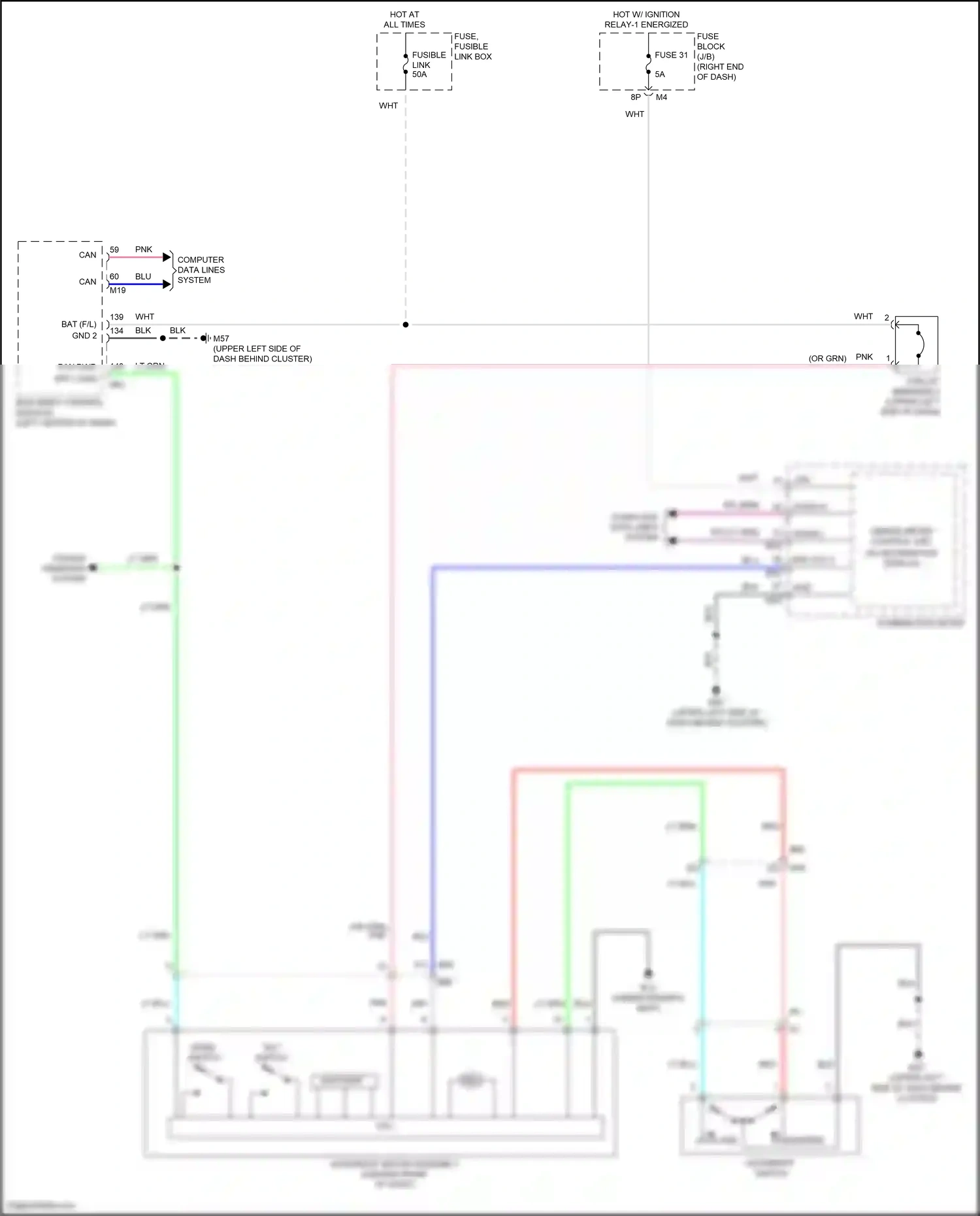 Wiring diagram computer data lines system for Nissan Frontier D41 (2021-2024) (47 of 72)