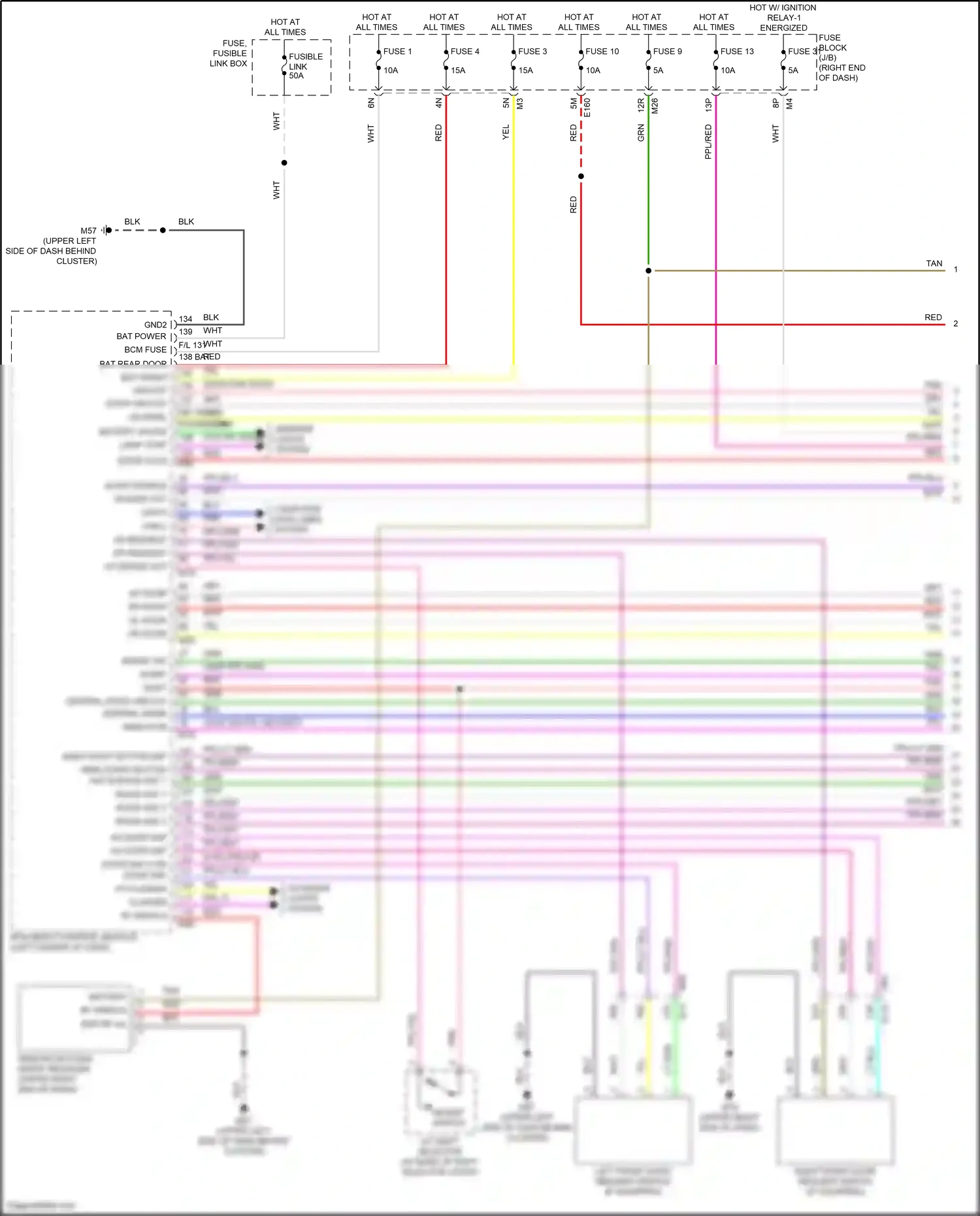 Wiring diagram computer data lines system for Nissan Frontier D41 (2021-2024) (65 of 72)