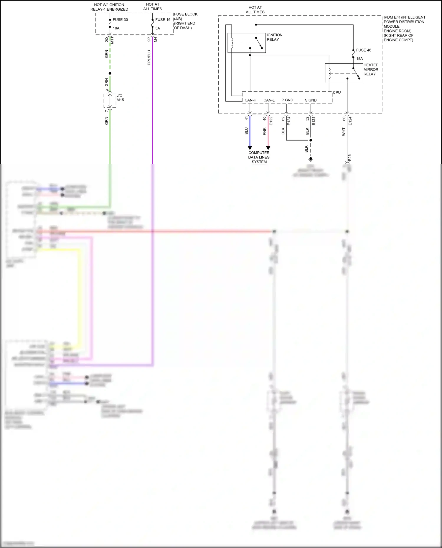 Wiring diagram computer data lines system for Nissan Frontier D41 (2021-2024) (6 of 72)