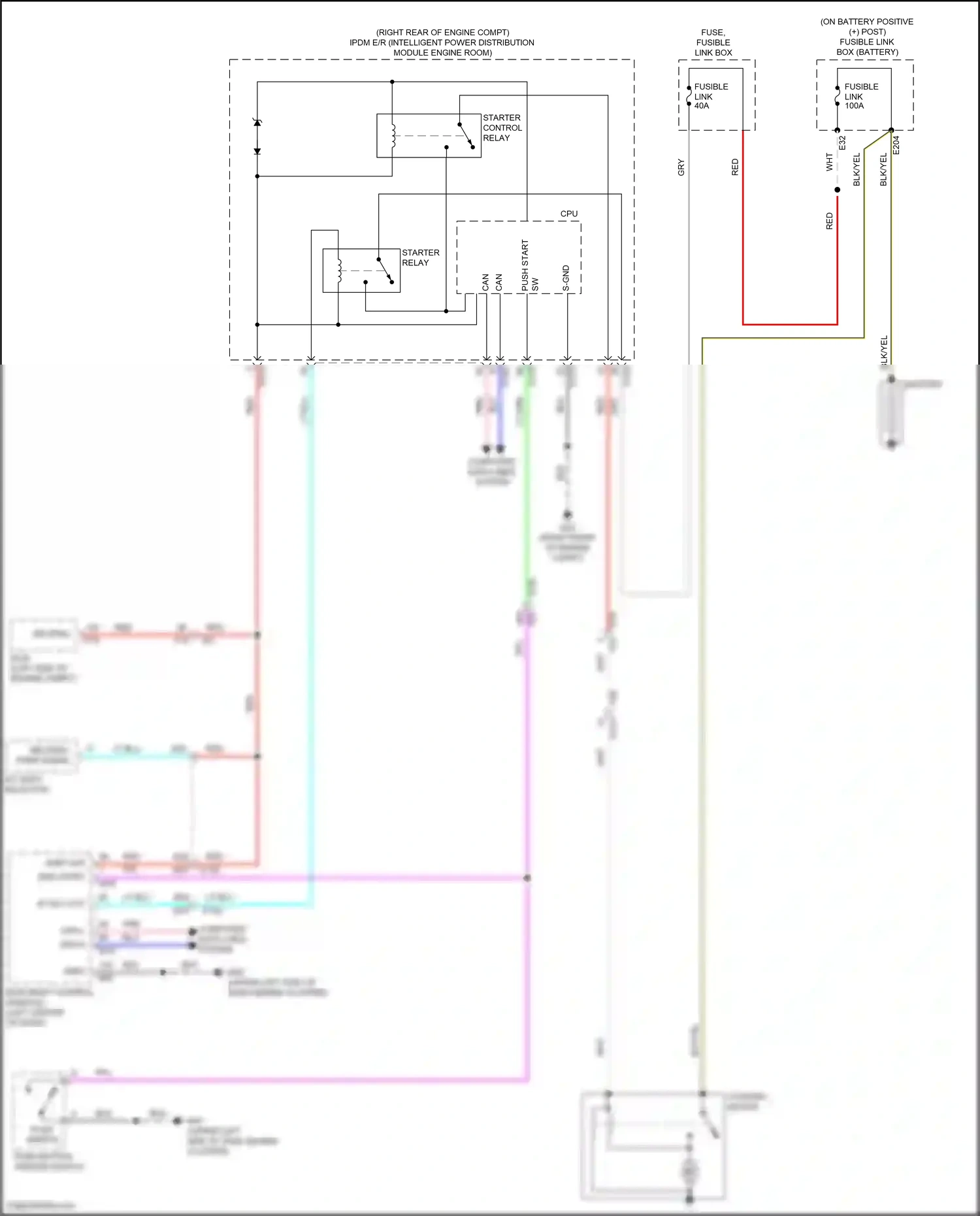 Wiring diagram lt blu for Nissan Frontier D41 (2021-2024) (30 of 85)