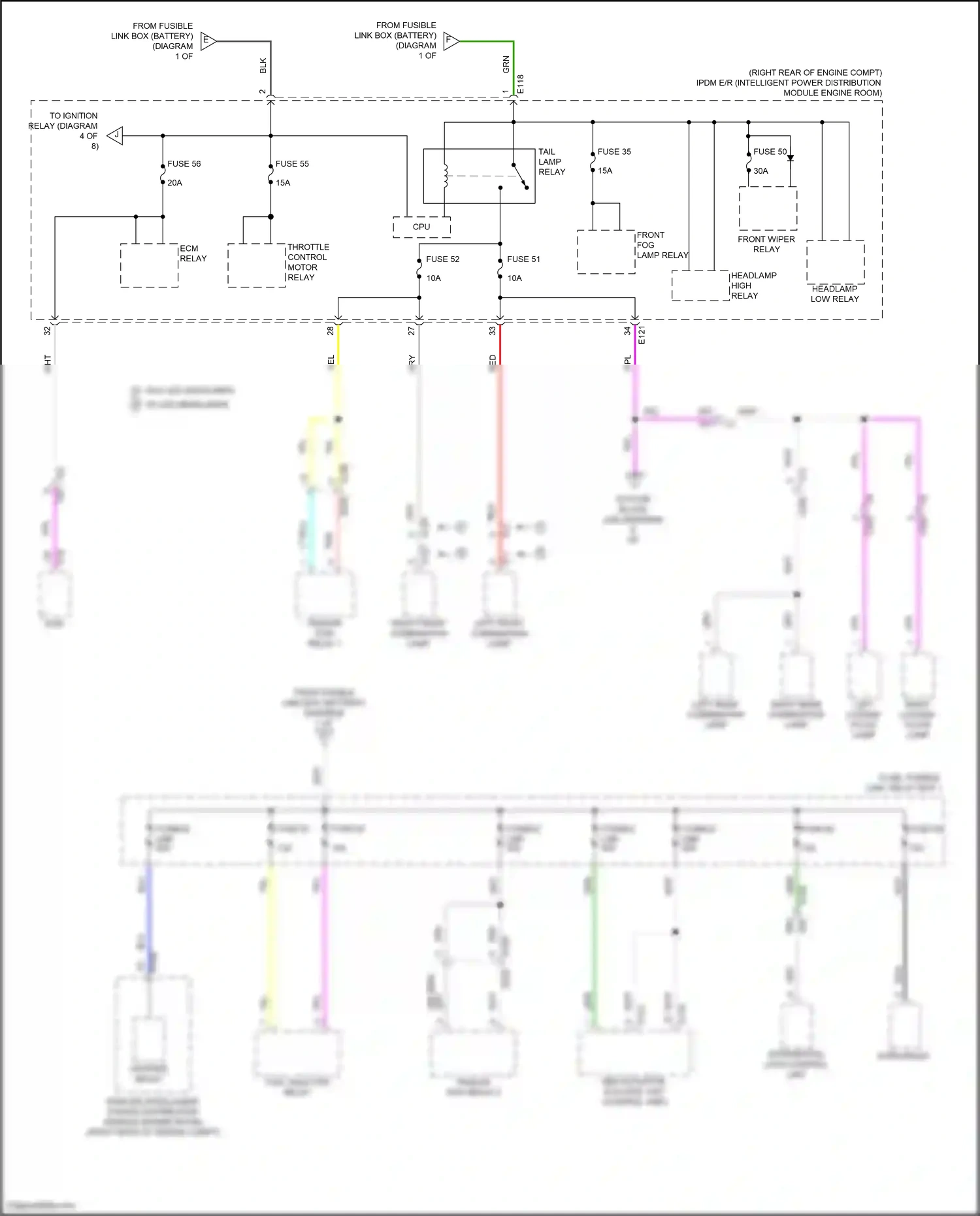 Wiring diagram lt blu for Nissan Frontier D41 (2021-2024) (55 of 85)