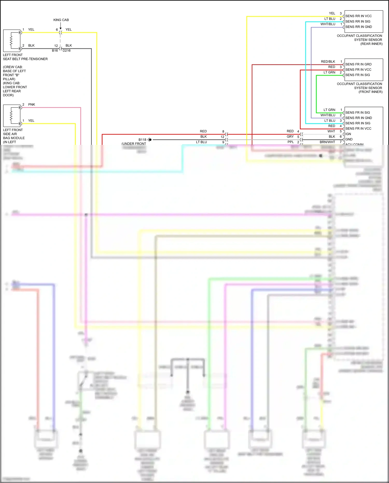 Wiring diagram lt blu for Nissan Frontier D41 (2021-2024) (60 of 85)
