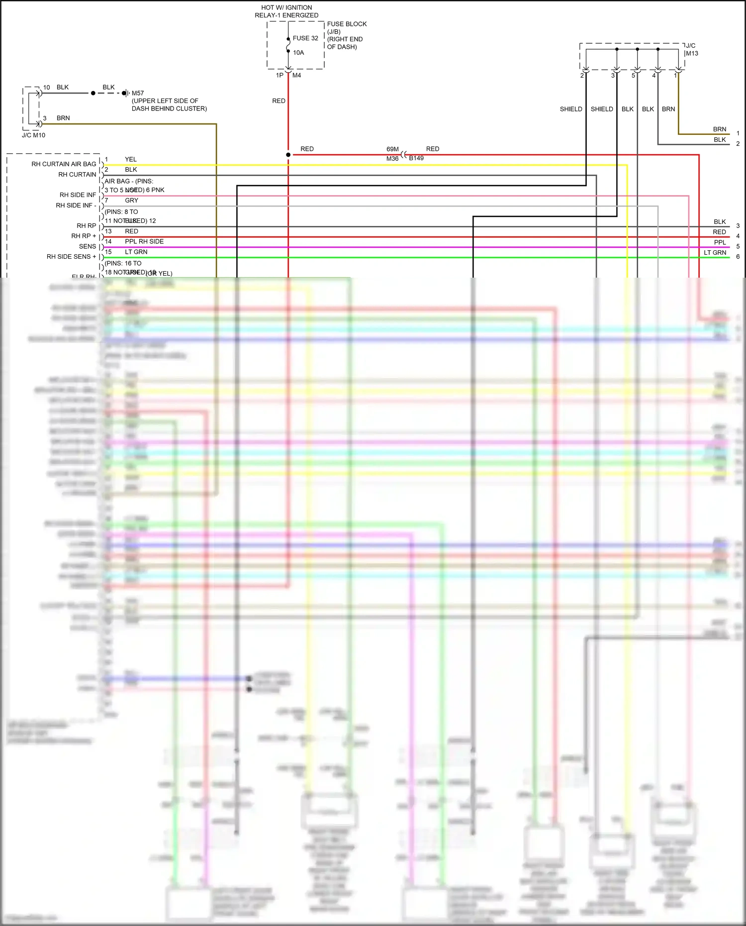 Wiring diagram lt blu for Nissan Frontier D41 (2021-2024) (58 of 85)