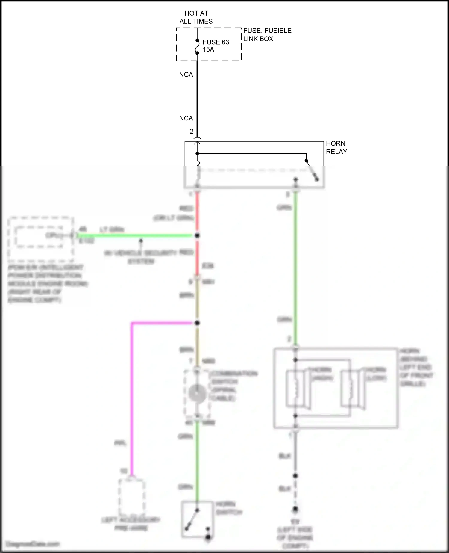 Wiring diagram nca for Nissan Frontier D41 (2021-2024) (24 of 24)