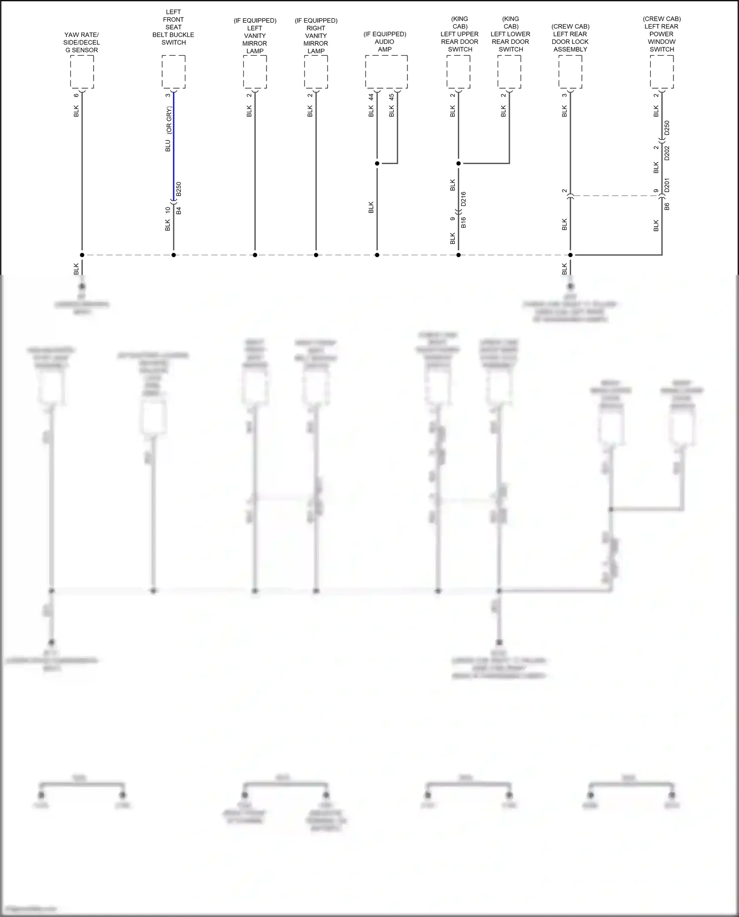 Wiring diagram nca for Nissan Frontier D41 (2021-2024) (12 of 24)