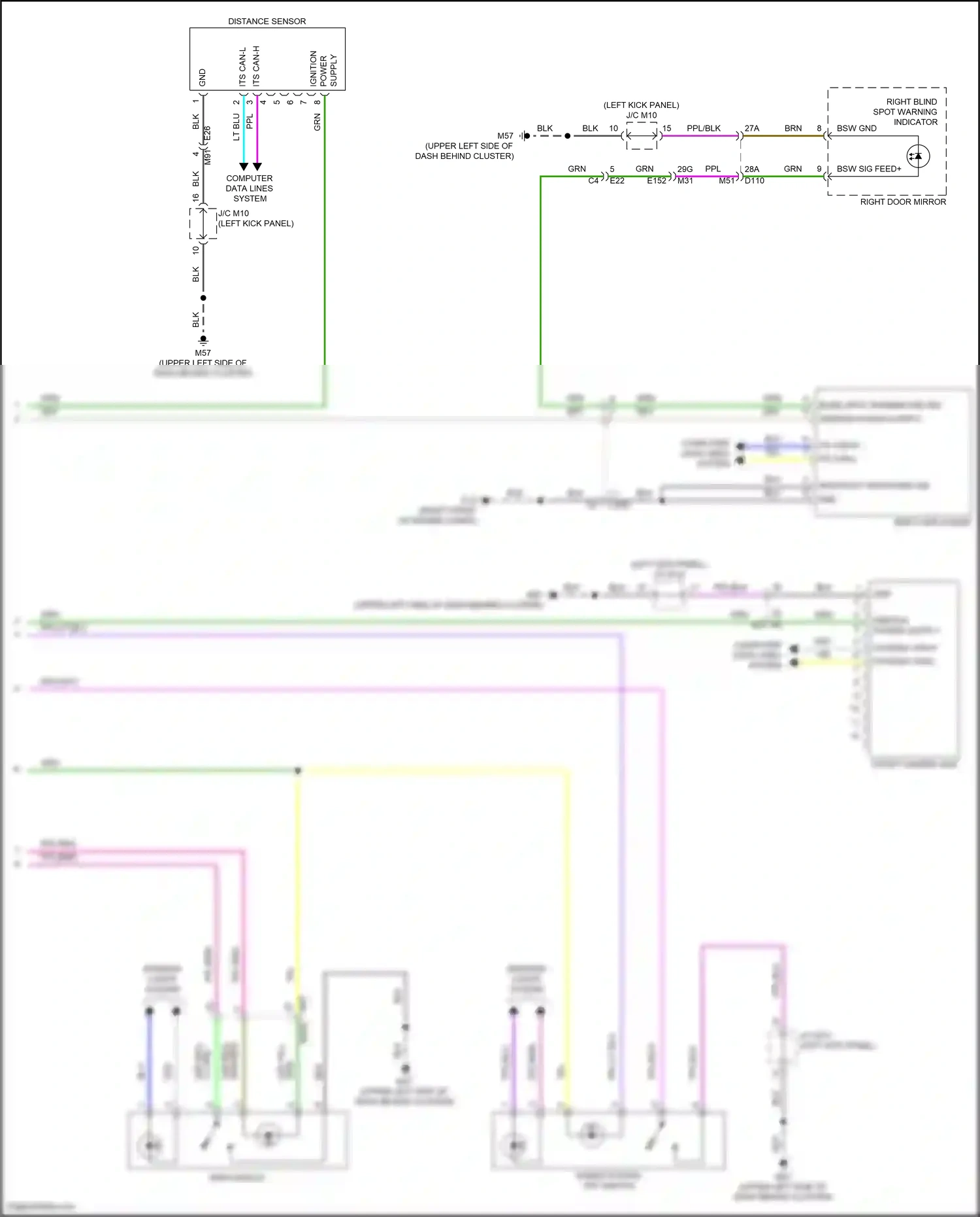Wiring diagram ppl/red for Nissan Frontier D41 (2021-2024) (24 of 38)