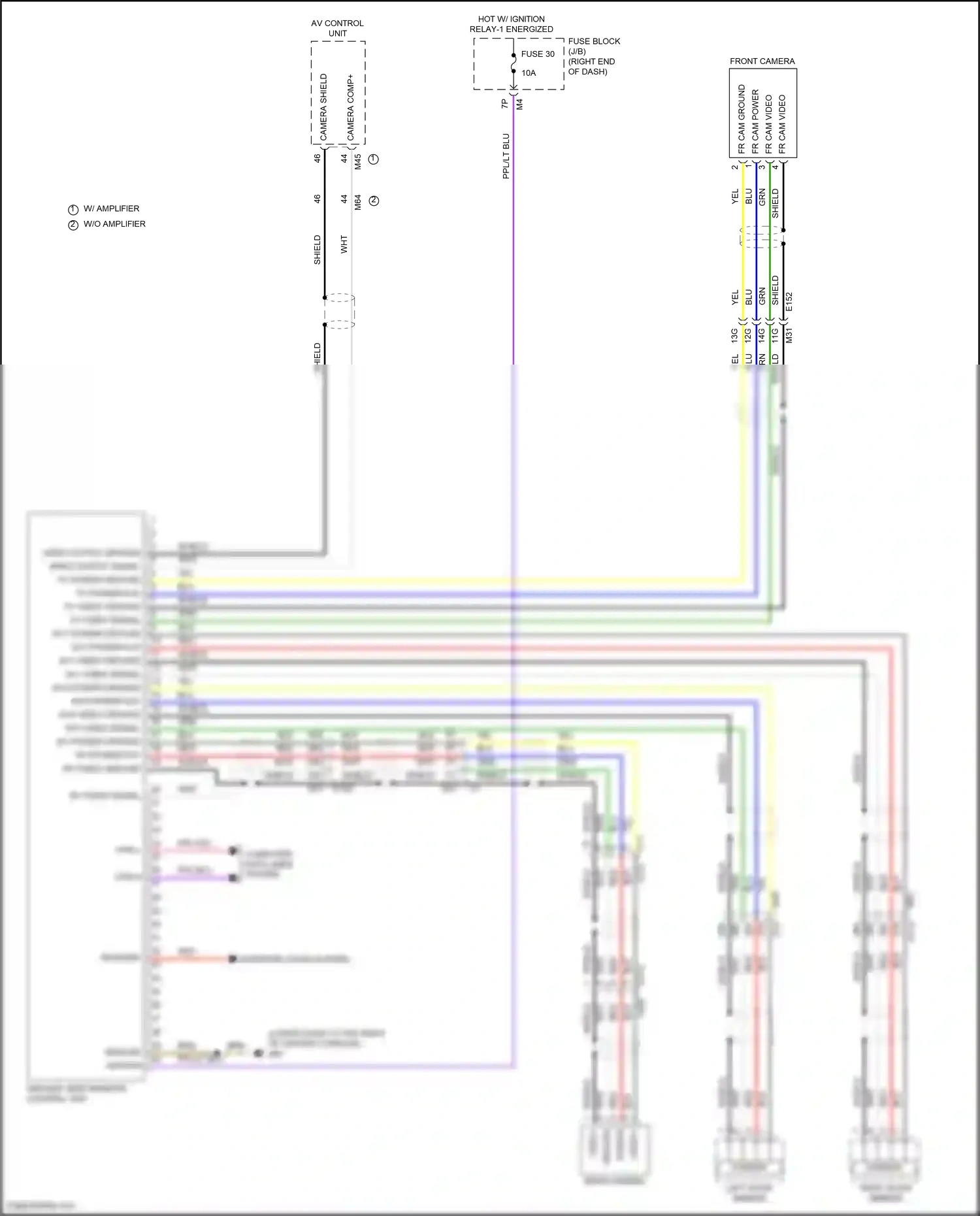 Wiring diagram ppl/yel for Nissan Frontier D41 (2021-2024) (11 of 15)