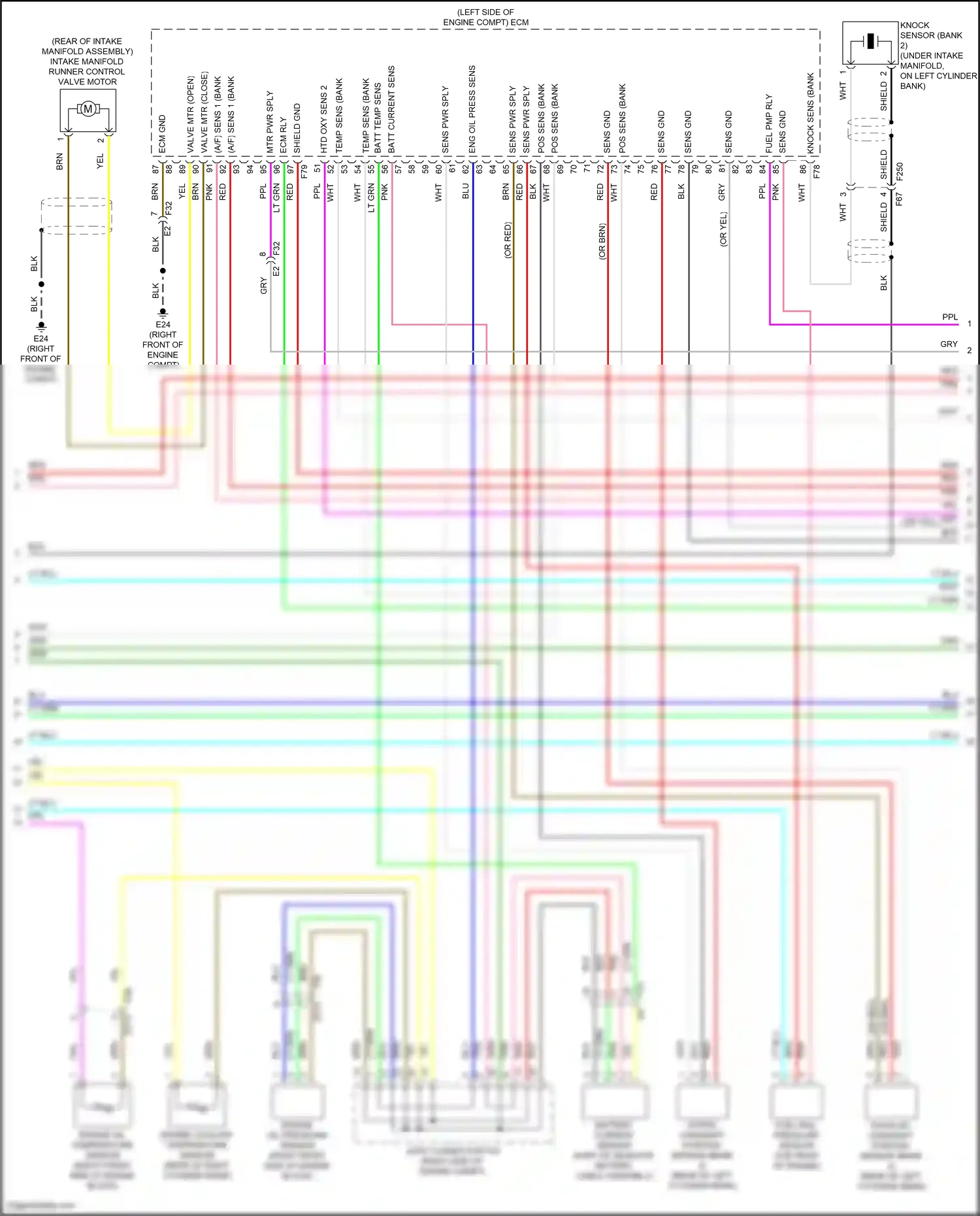 Wiring diagram red for Nissan Frontier D41 (2021-2024) (96 of 100)