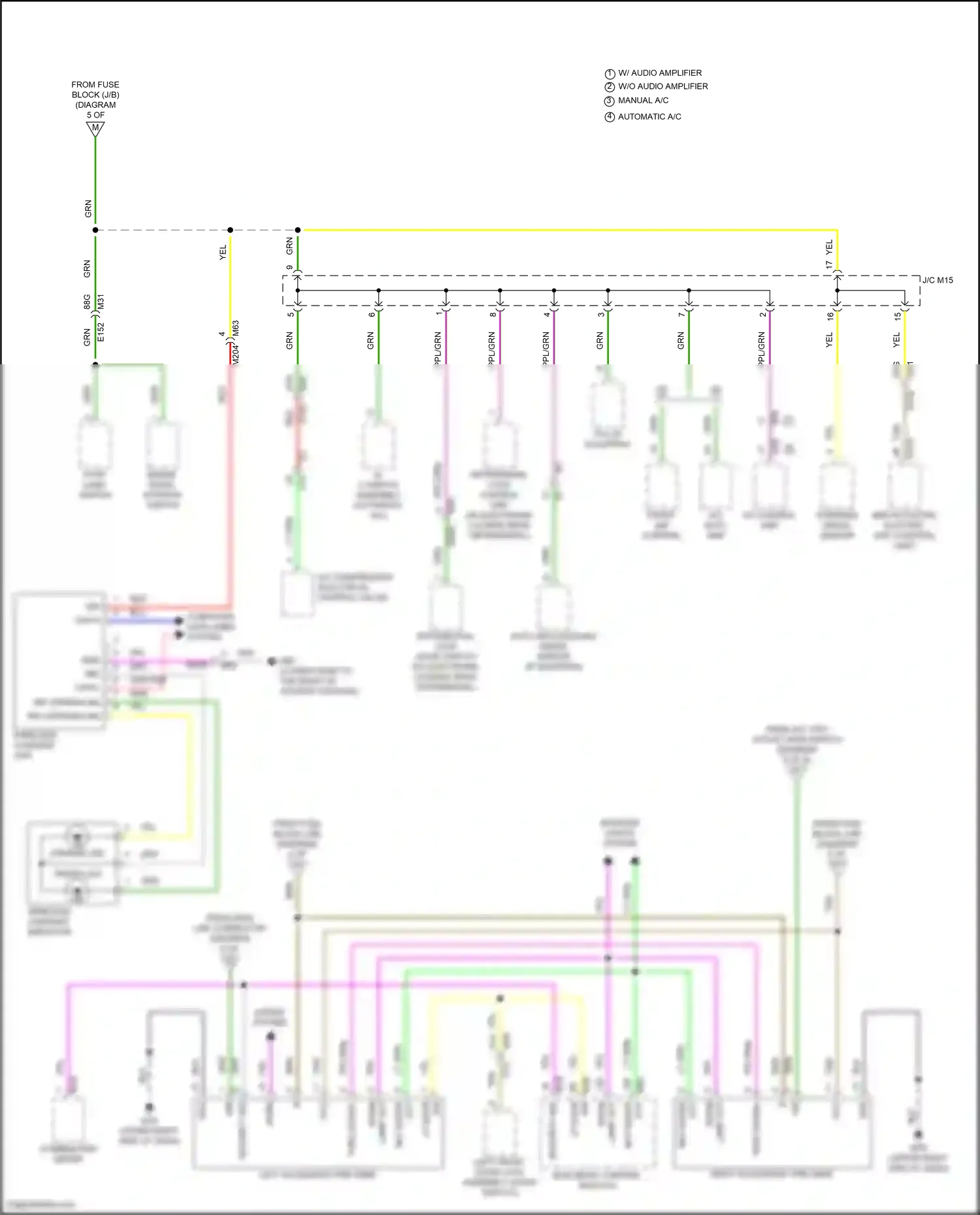 Wiring diagram stop lamp switch for Nissan Frontier D41 (2021-2024) (6 of 10)