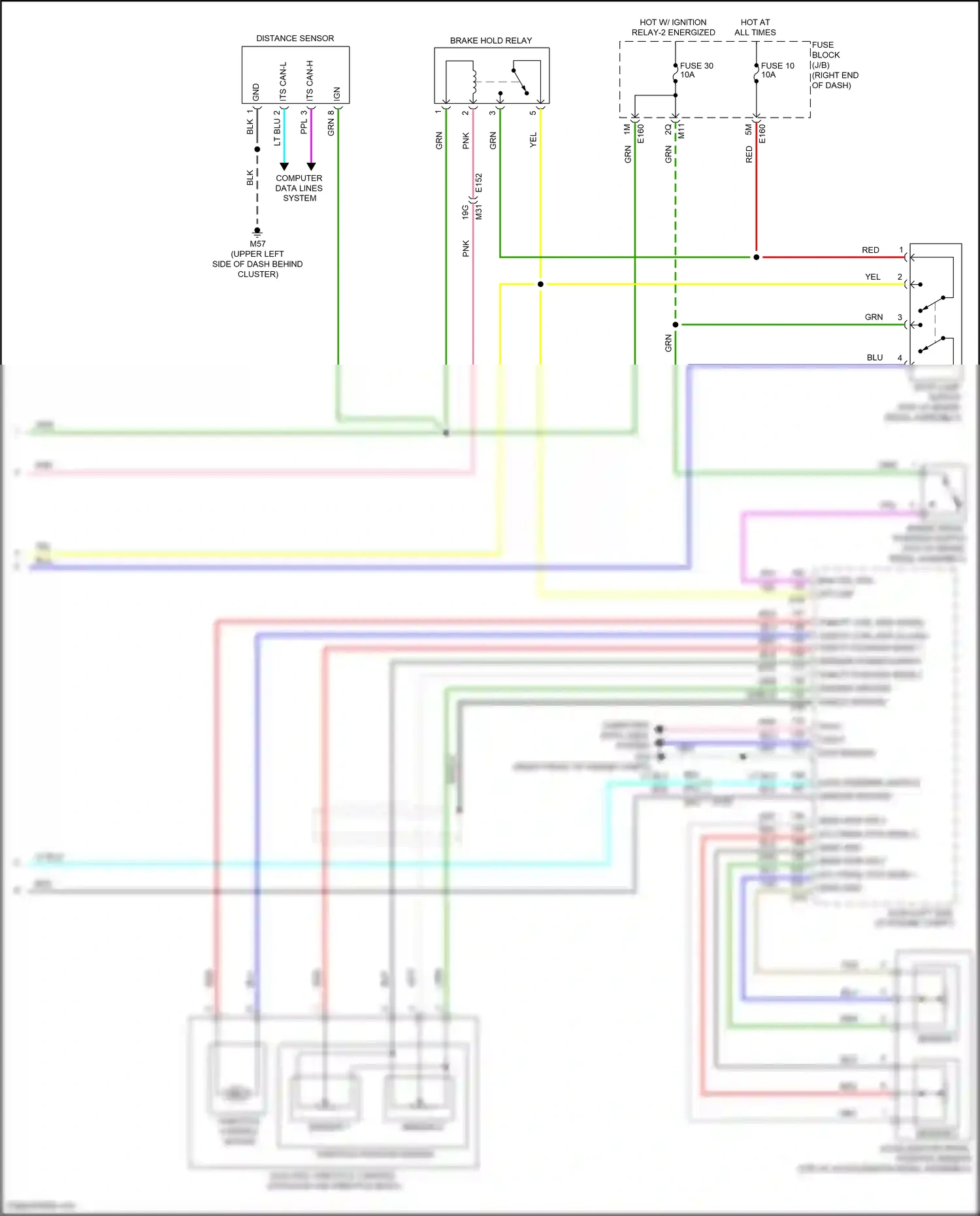 Wiring diagram stop lamp switch for Nissan Frontier D41 (2021-2024) (1 of 10)