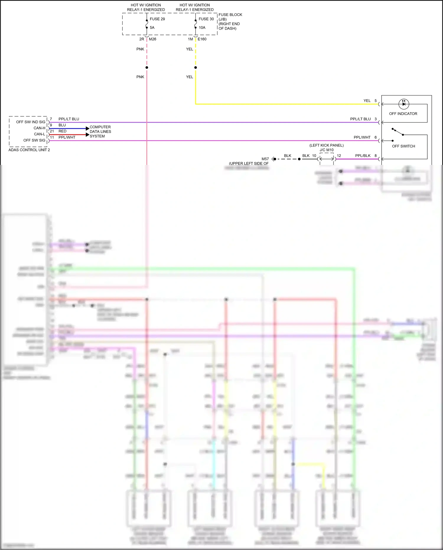 Wiring diagram tan for Nissan Frontier D41 (2021-2024) (38 of 52)