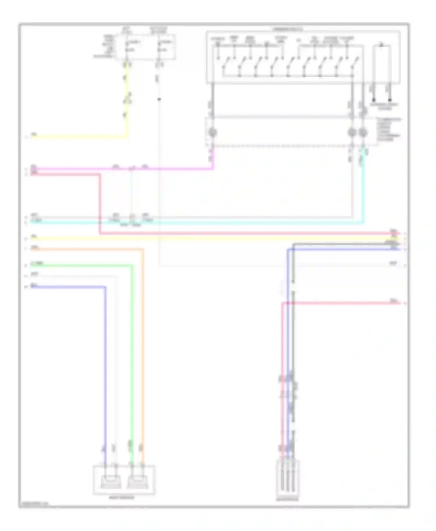 GT-R Nissan I facelift (2010-2014): Navigation circuit, base (2 of 3)
