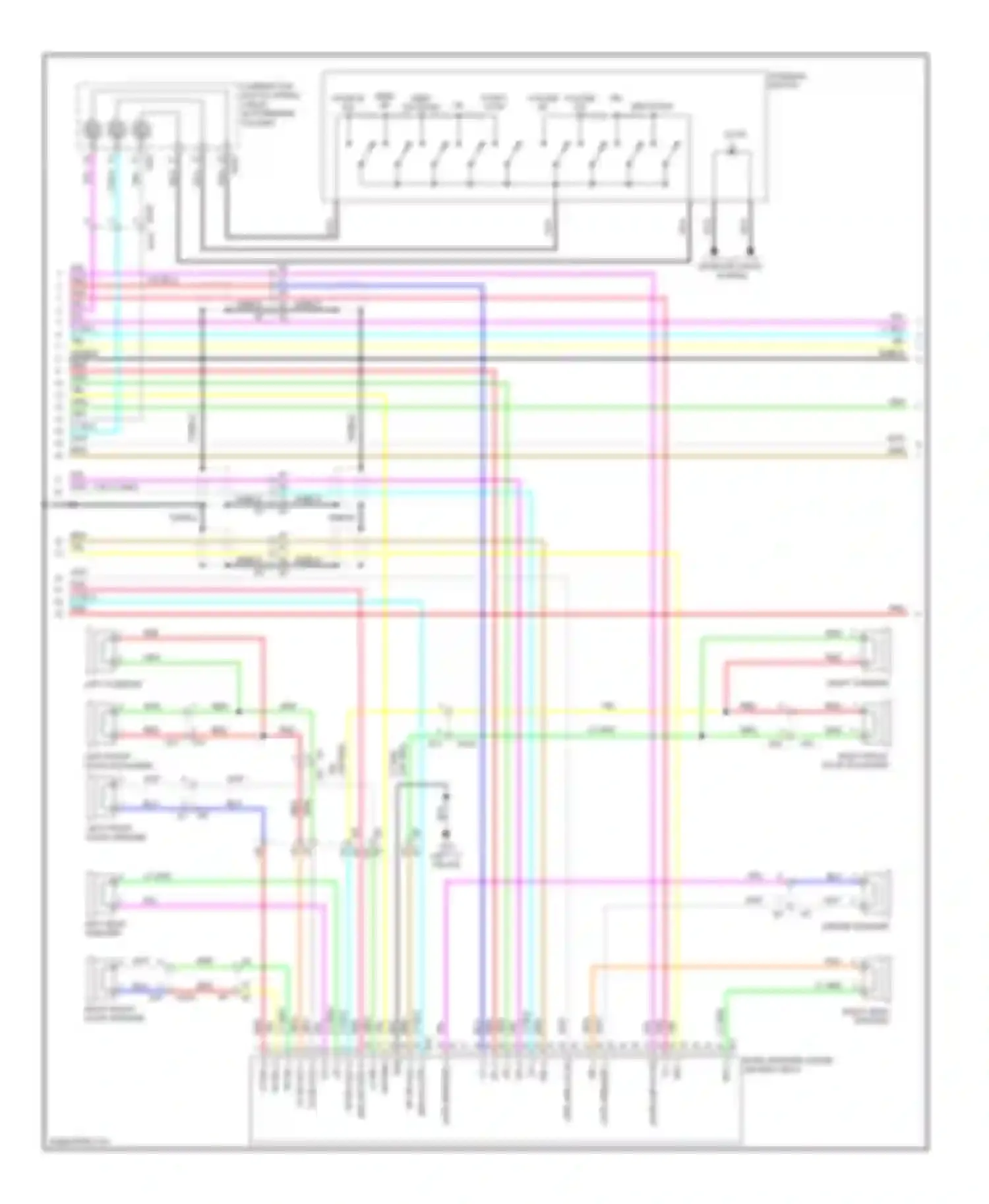 GT-R Nissan I facelift (2010-2014): Navigation circuit, bose (2 of 3)