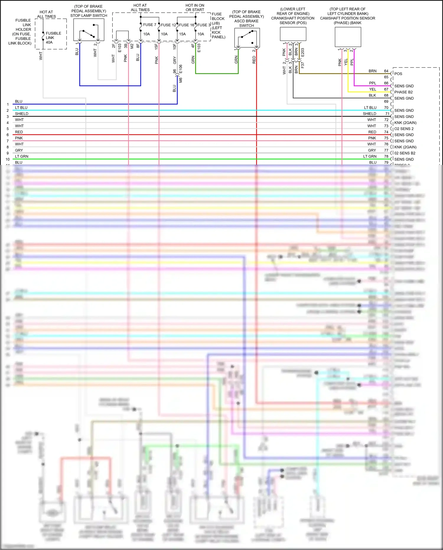 Wiring diagram data lnk ctr for Nissan GT-R I facelift 2 (2014-2016) (1 of 1)