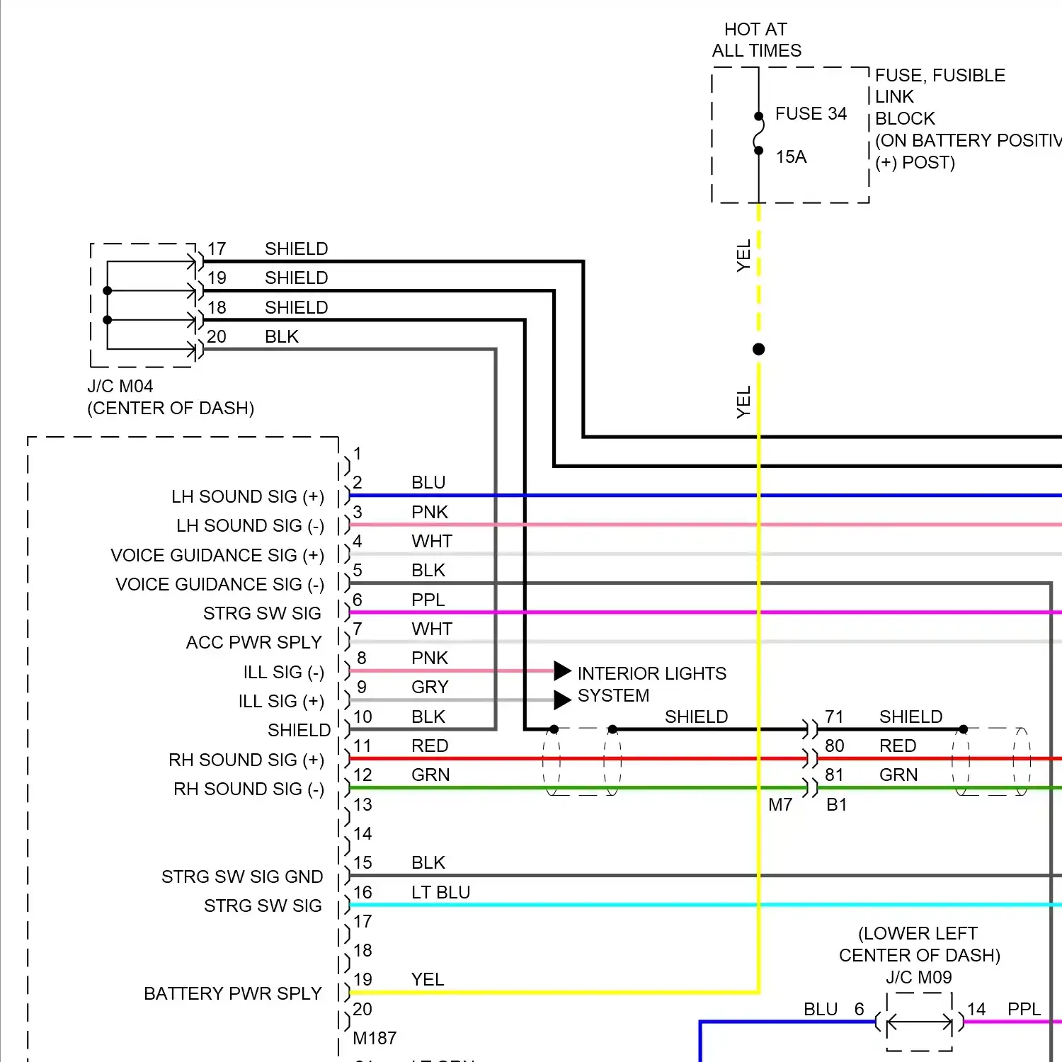 demo - Radio circuit, w/ bose (1 of 4) Radio circuit, w/ bose (1 of 4)