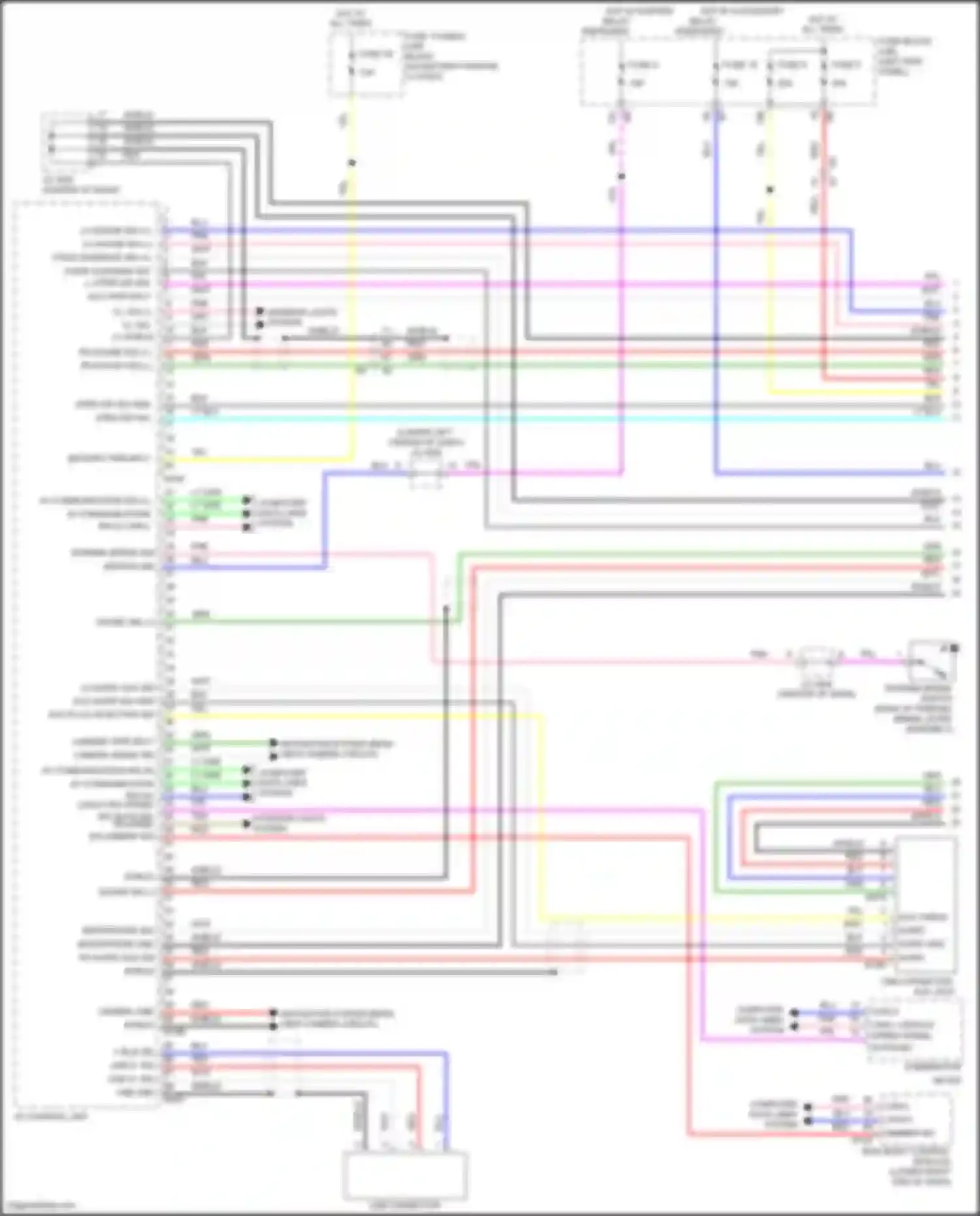 Wiring diagram blk for Nissan GT-R I facelift 3 (2016-2020) (21 of 74)
