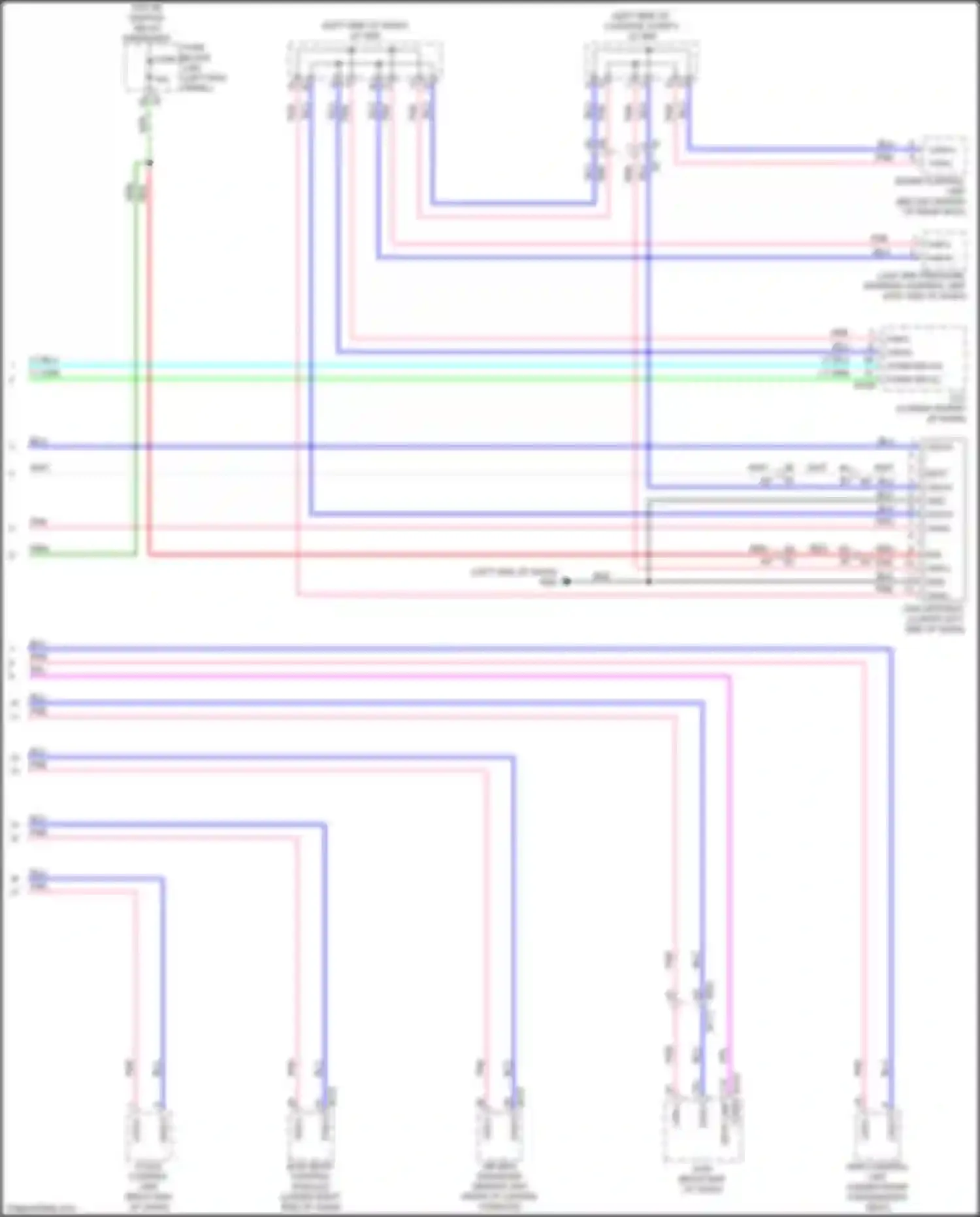 Wiring diagram can l for Nissan GT-R I facelift 3 (2016-2020) (9 of 35)