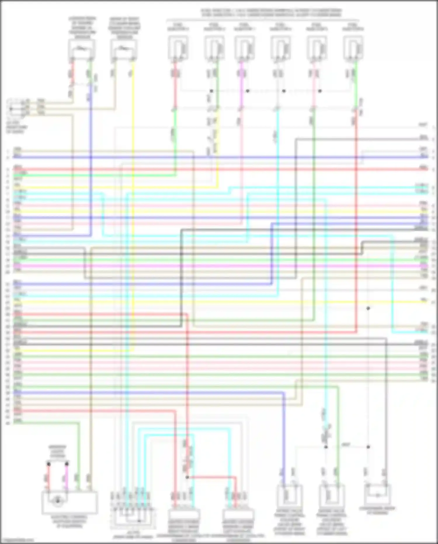 Wiring diagram engine oil temperature sensor for Nissan GT-R I facelift 3 (2016-2020) (1 of 1)