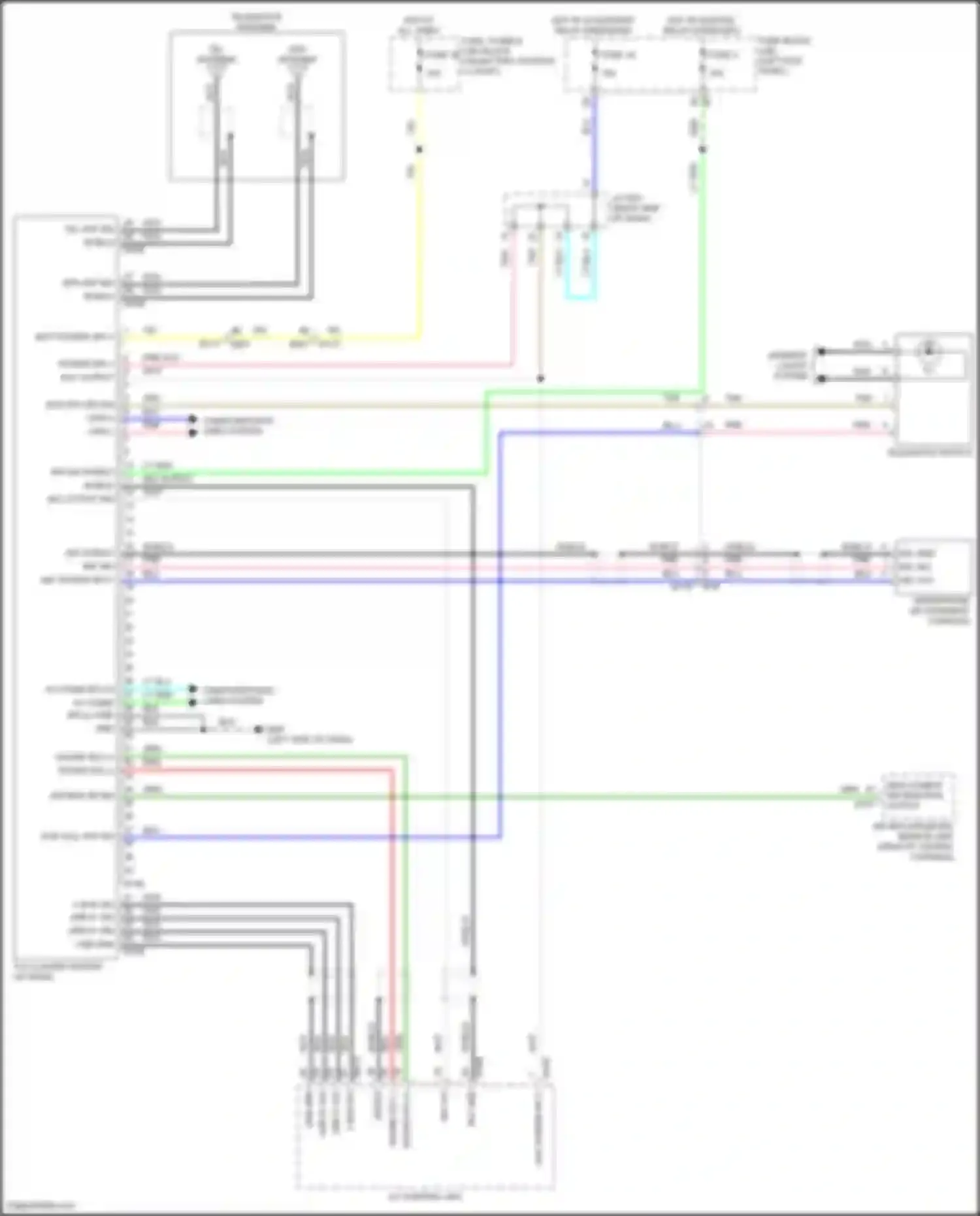 Wiring diagram grn for Nissan GT-R I facelift 3 (2016-2020) (30 of 73)