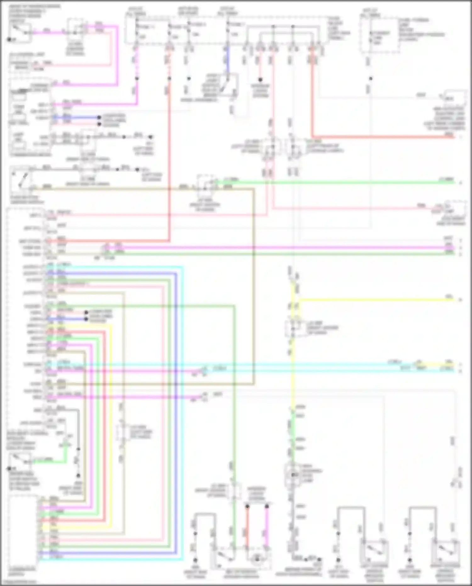 Wiring diagram grn for Nissan GT-R I facelift 3 (2016-2020) (44 of 73)