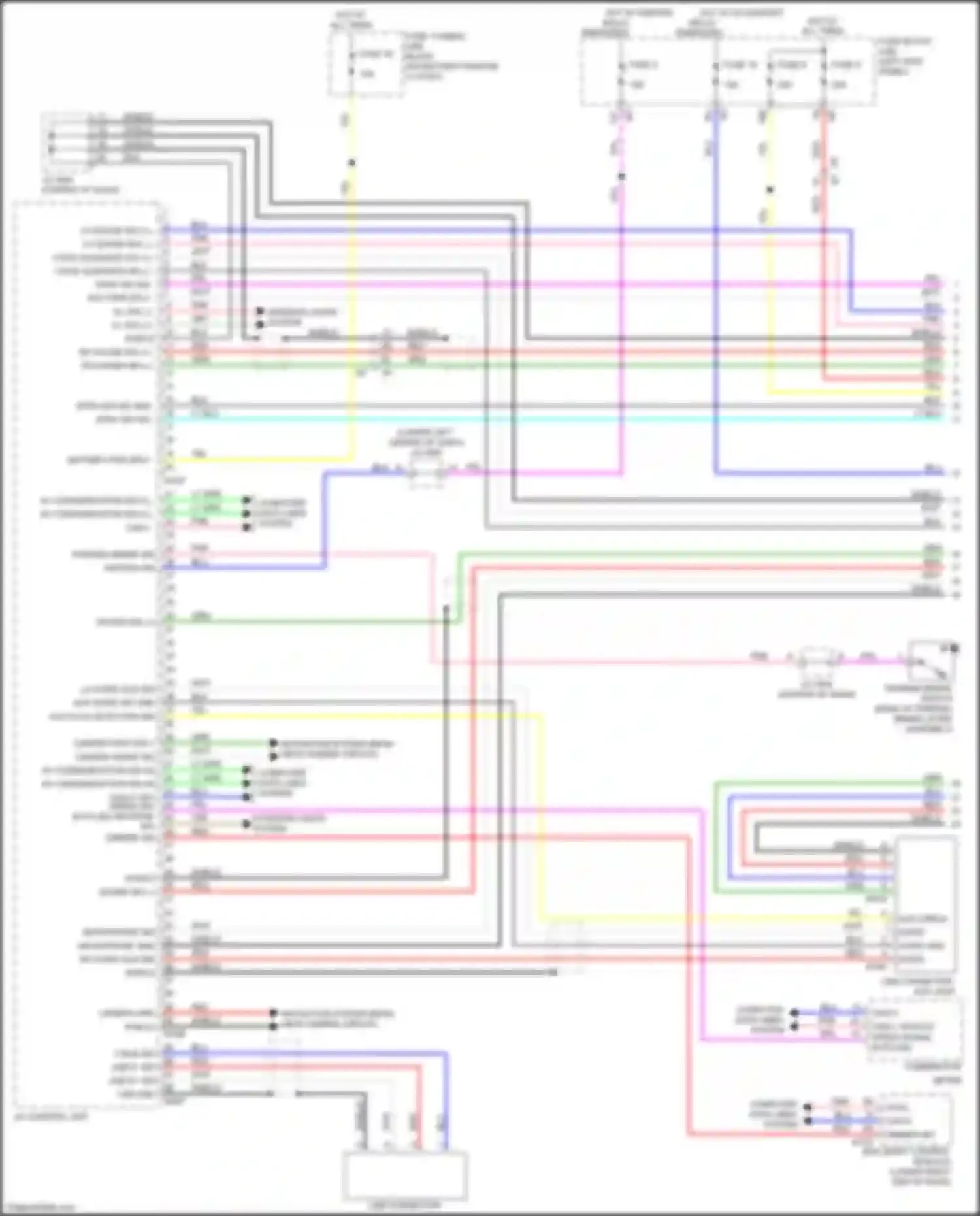 Wiring diagram grn for Nissan GT-R I facelift 3 (2016-2020) (22 of 73)