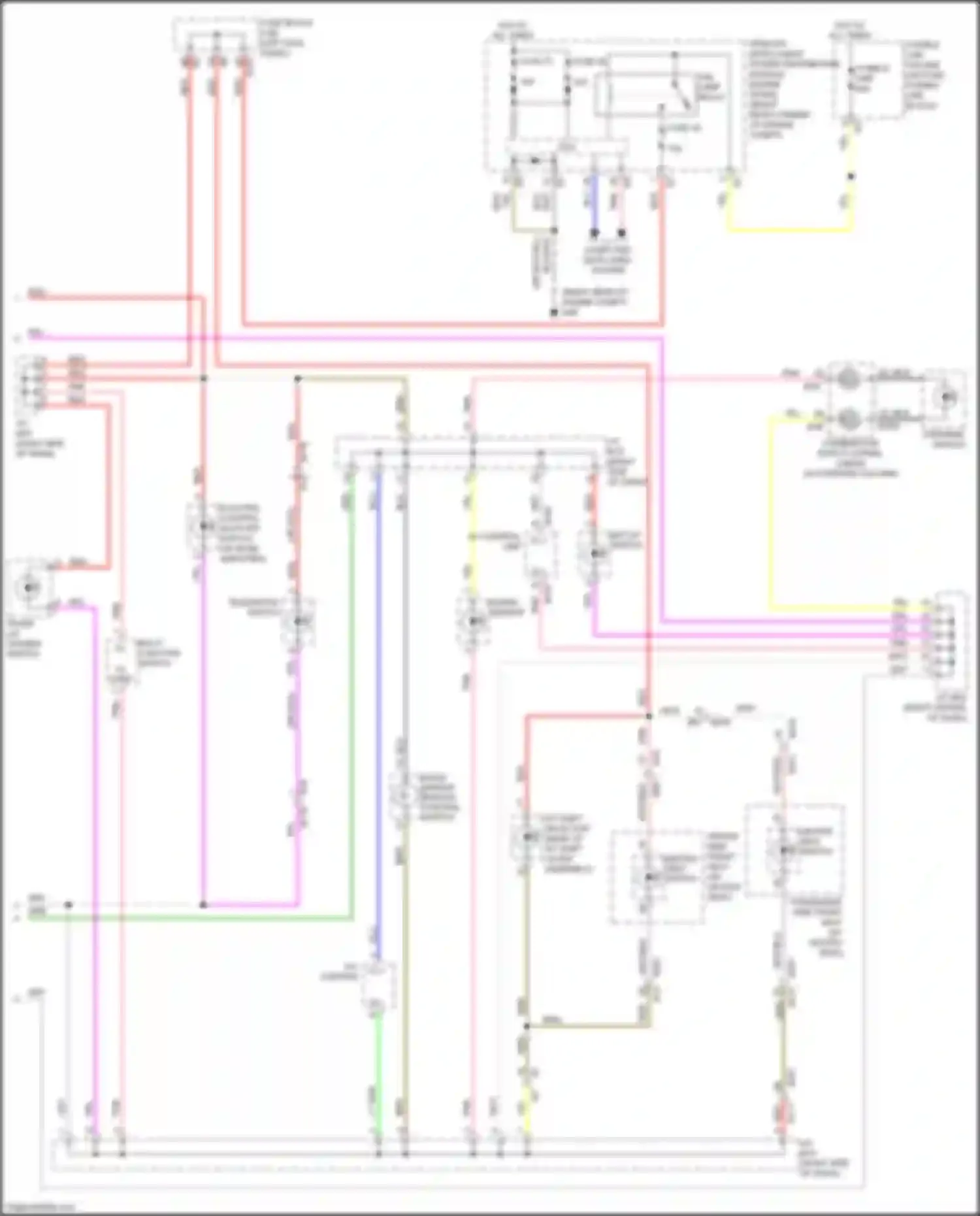 Wiring diagram lt grn for Nissan GT-R I facelift 3 (2016-2020) (23 of 64)
