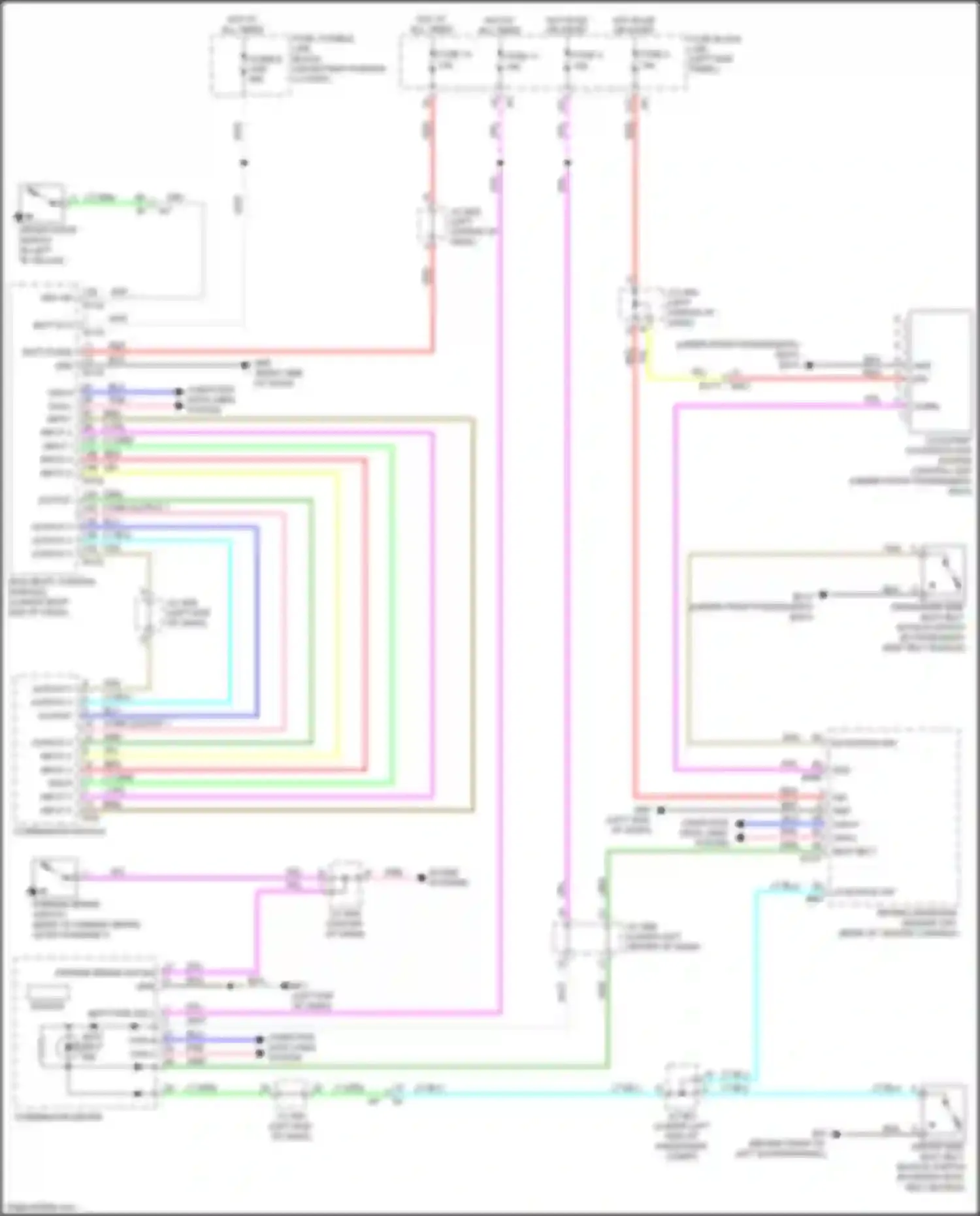 Wiring diagram ods in for Nissan GT-R I facelift 3 (2016-2020) (1 of 1)
