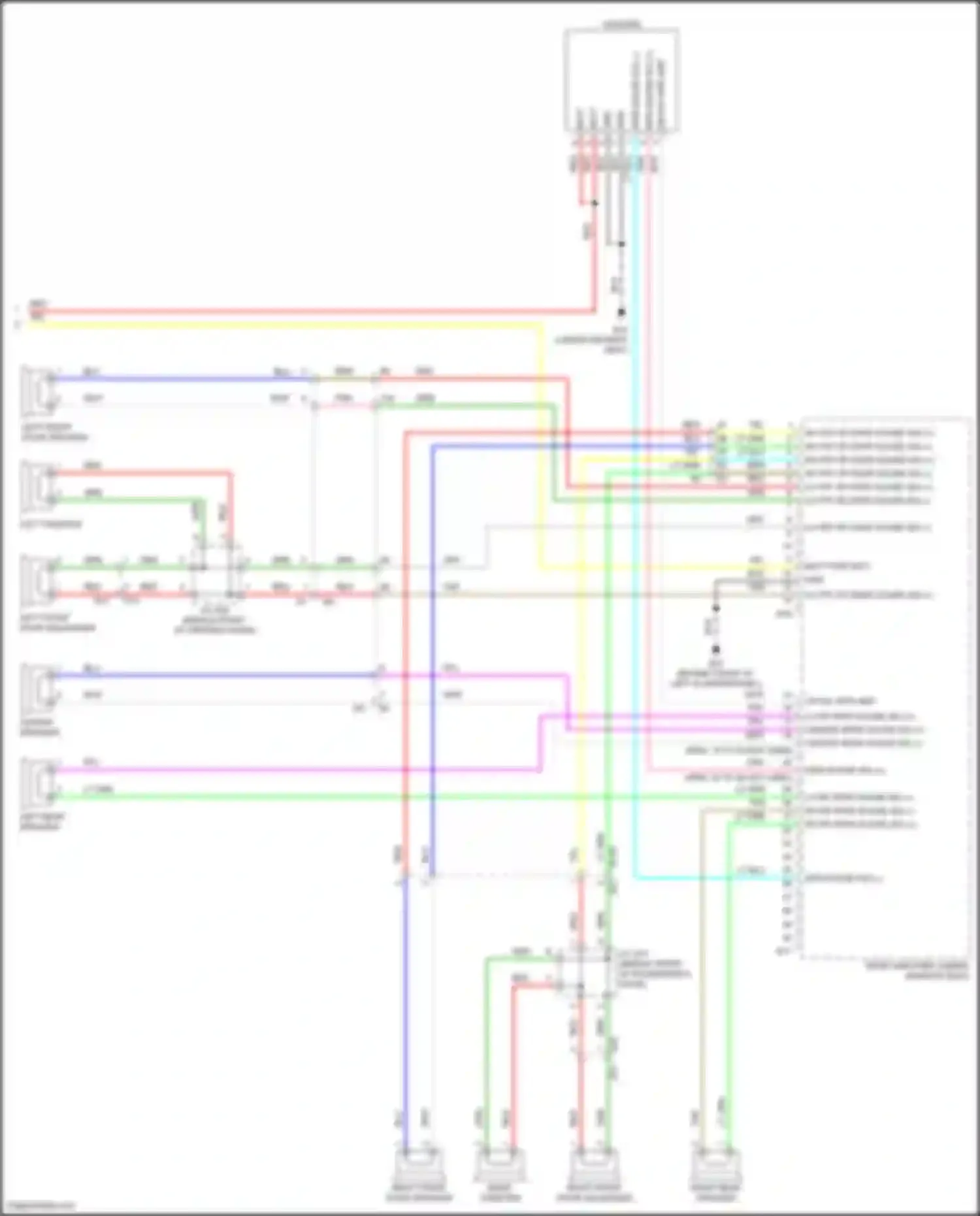 Wiring diagram wht for Nissan GT-R I facelift 3 (2016-2020) (25 of 72)