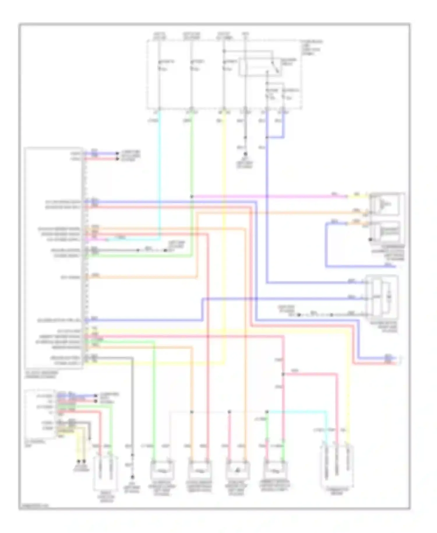 GT-R Nissan I (2007-2011): Automatic a/c circuit (1 of 2)