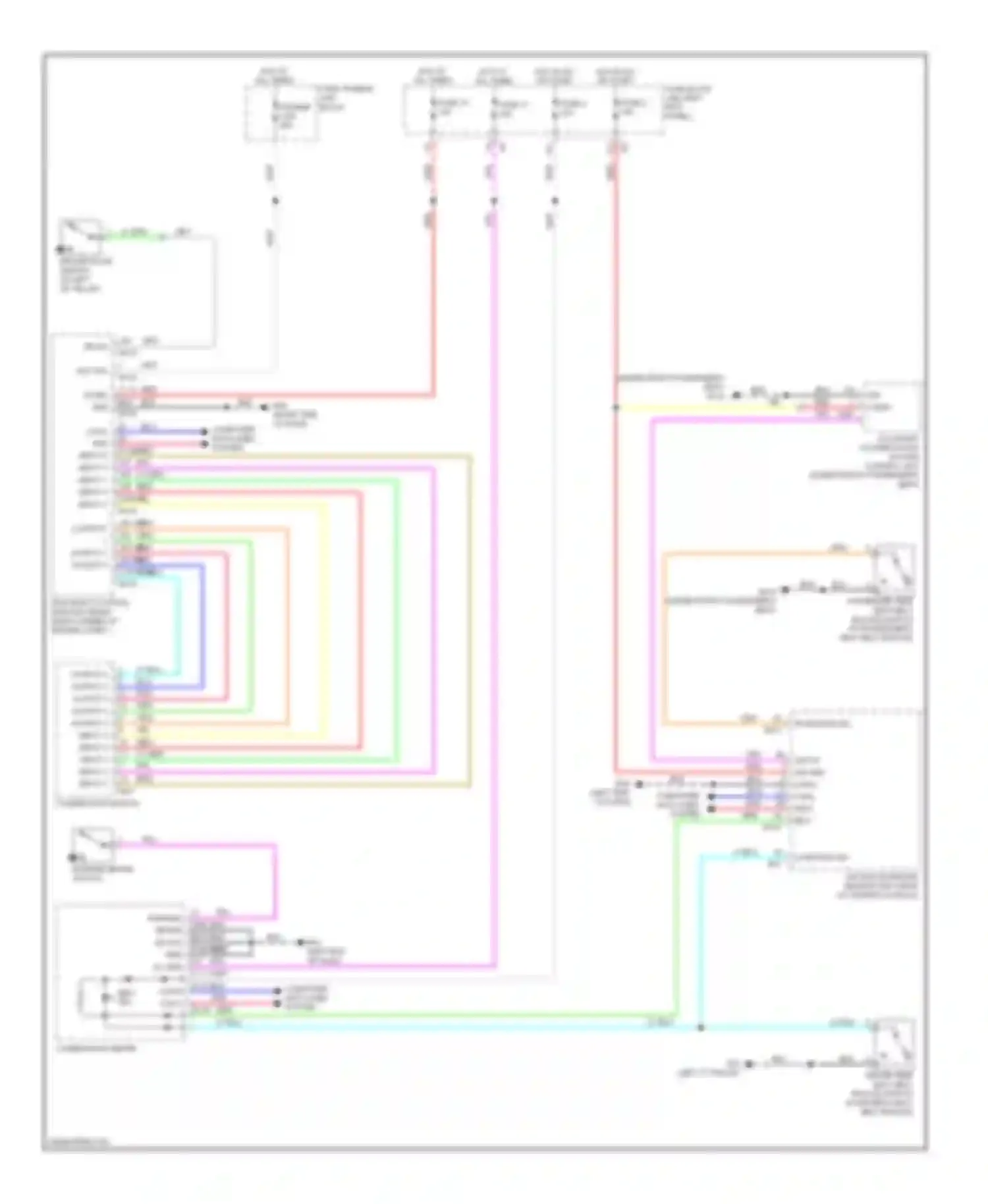 GT-R Nissan I (2007-2011): Chime circuit