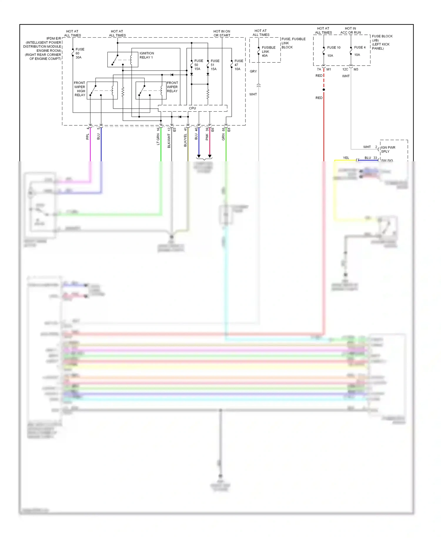 Wiring diagram computer data lines system for Nissan GT-R I (2007-2011) (37 of 37)