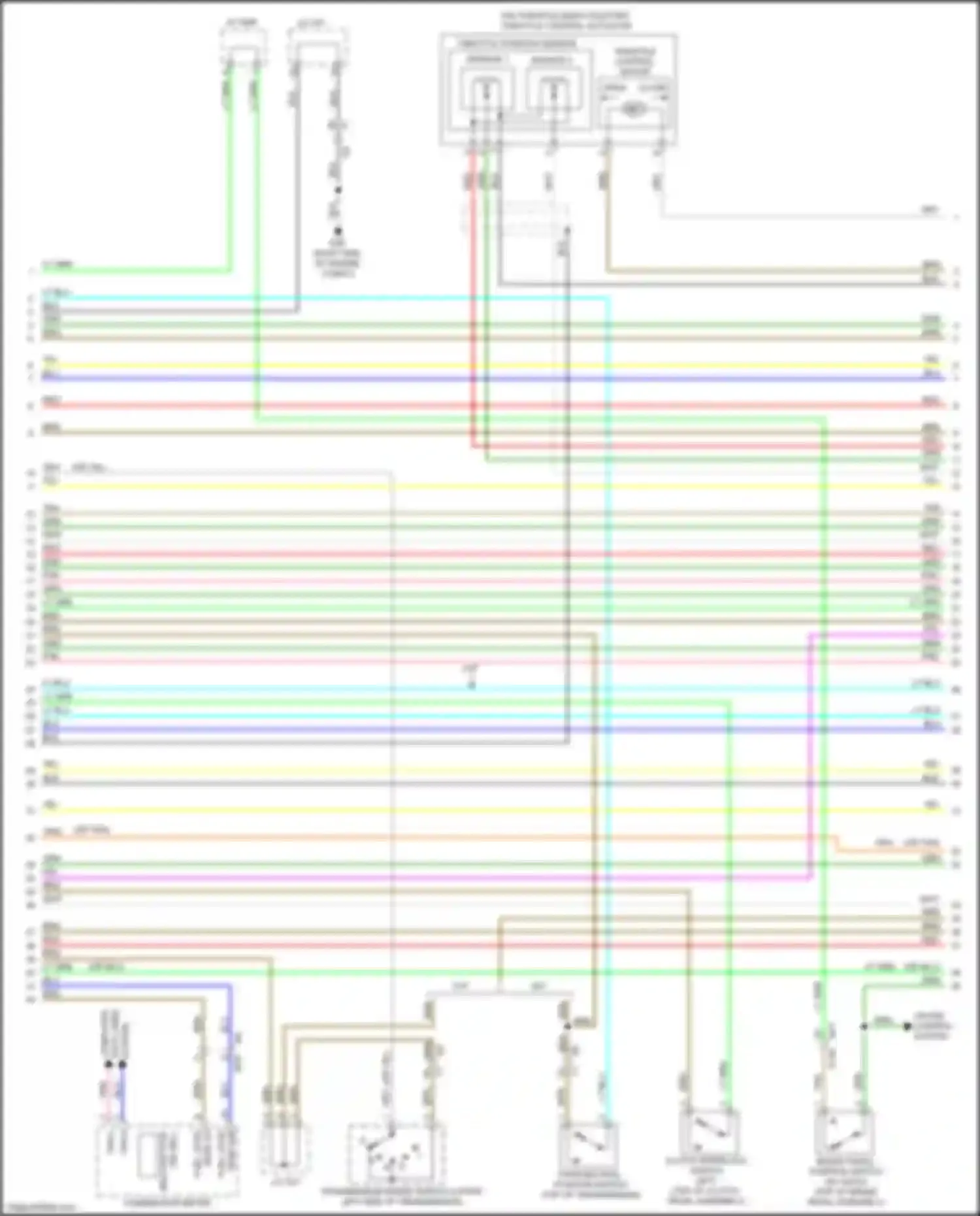 Juke Nissan I facelift (2014-2019): Wiring diagram engine performance 1.6l turbo, nismo (4 of 5)