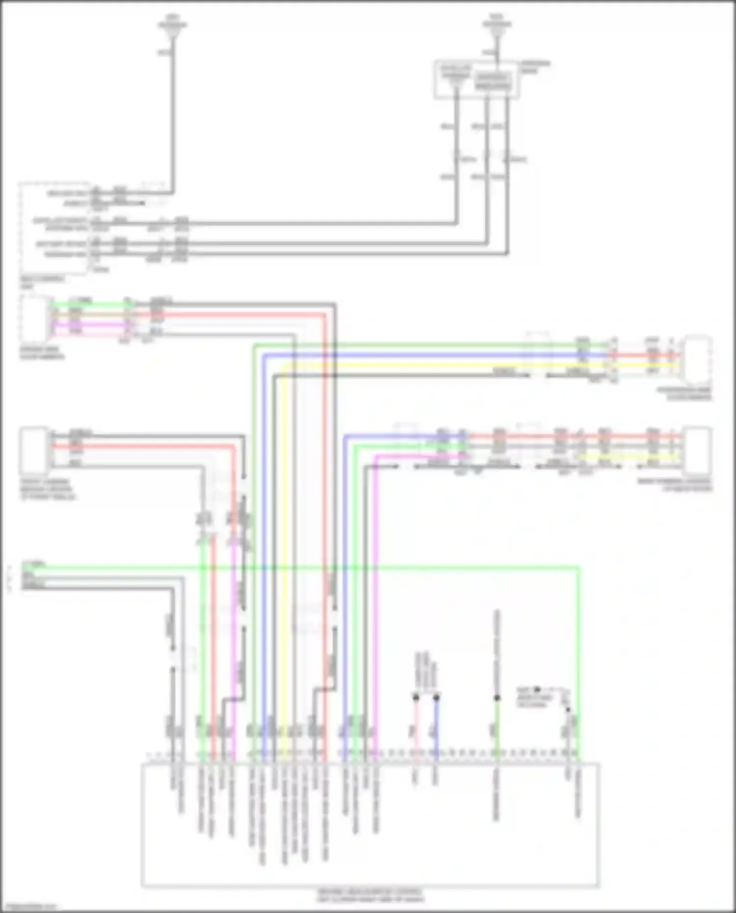 Juke Nissan I facelift (2014-2019): Navigation circuit (3 of 3)